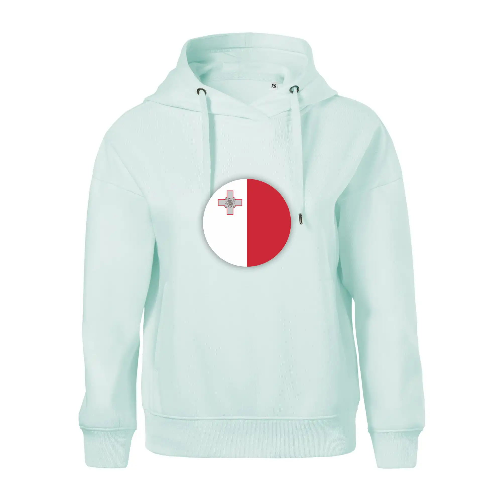 Vlajka Malta kulatá velká