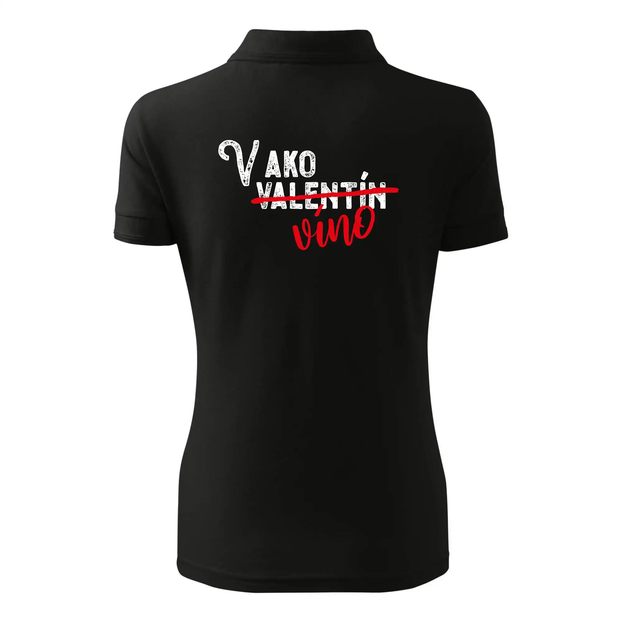 V ako Valentín víno