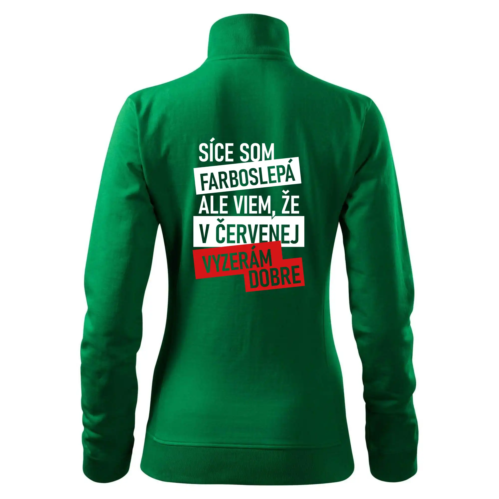 Síce som farboslepá, ale viem, že v červenej vyzerám dobre SK