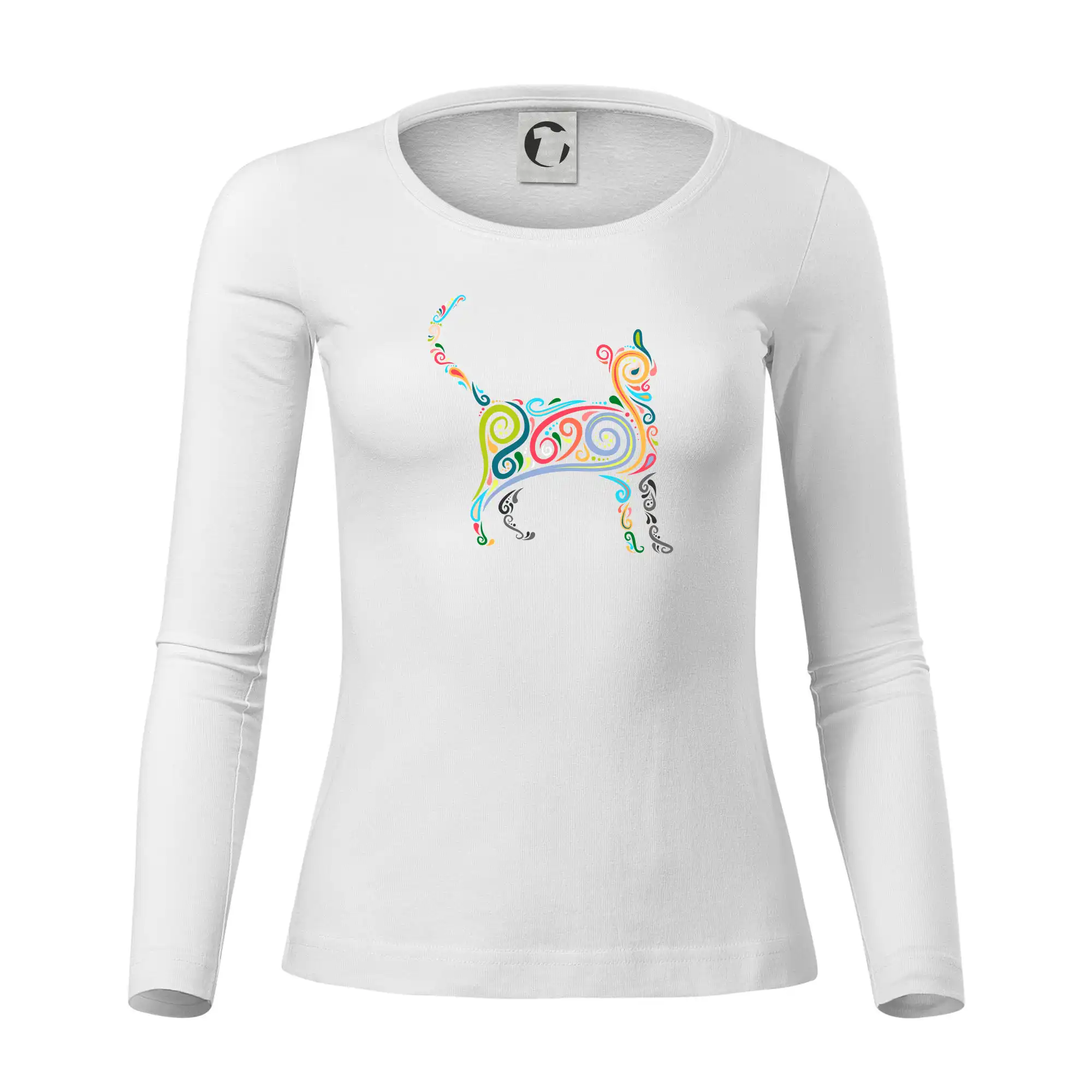 Kočka barevné křivky