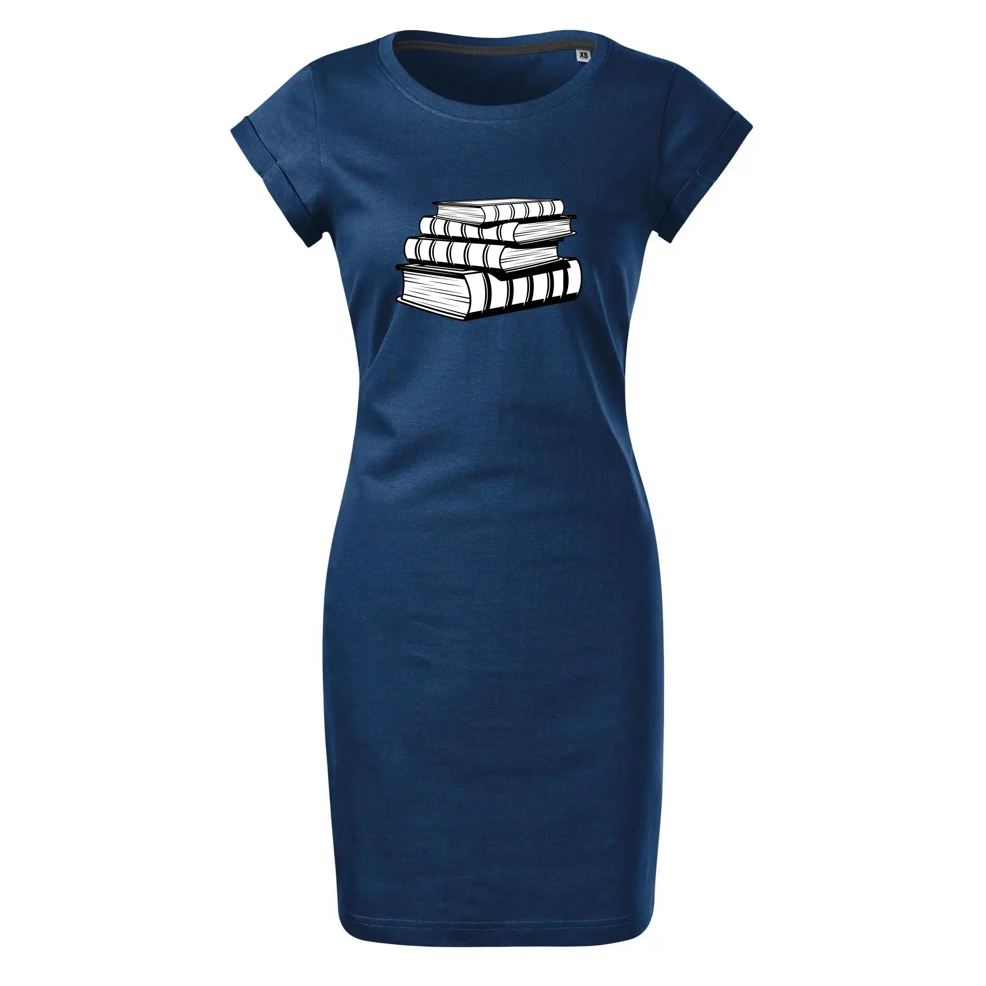 Knihy černobílé na sobě