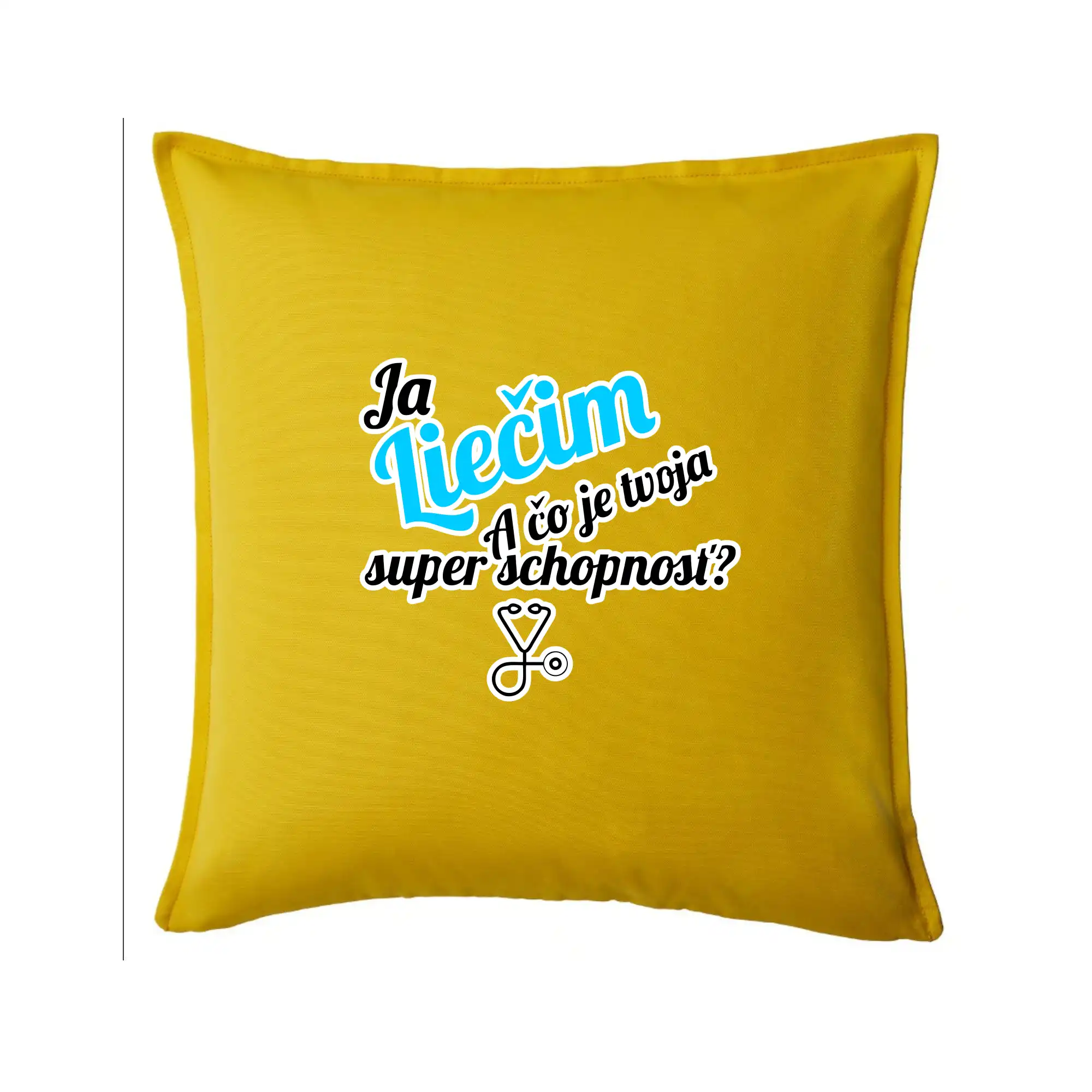 Já liečim - tvoja super schopnosť - šikmý - Vankúš 50x50
