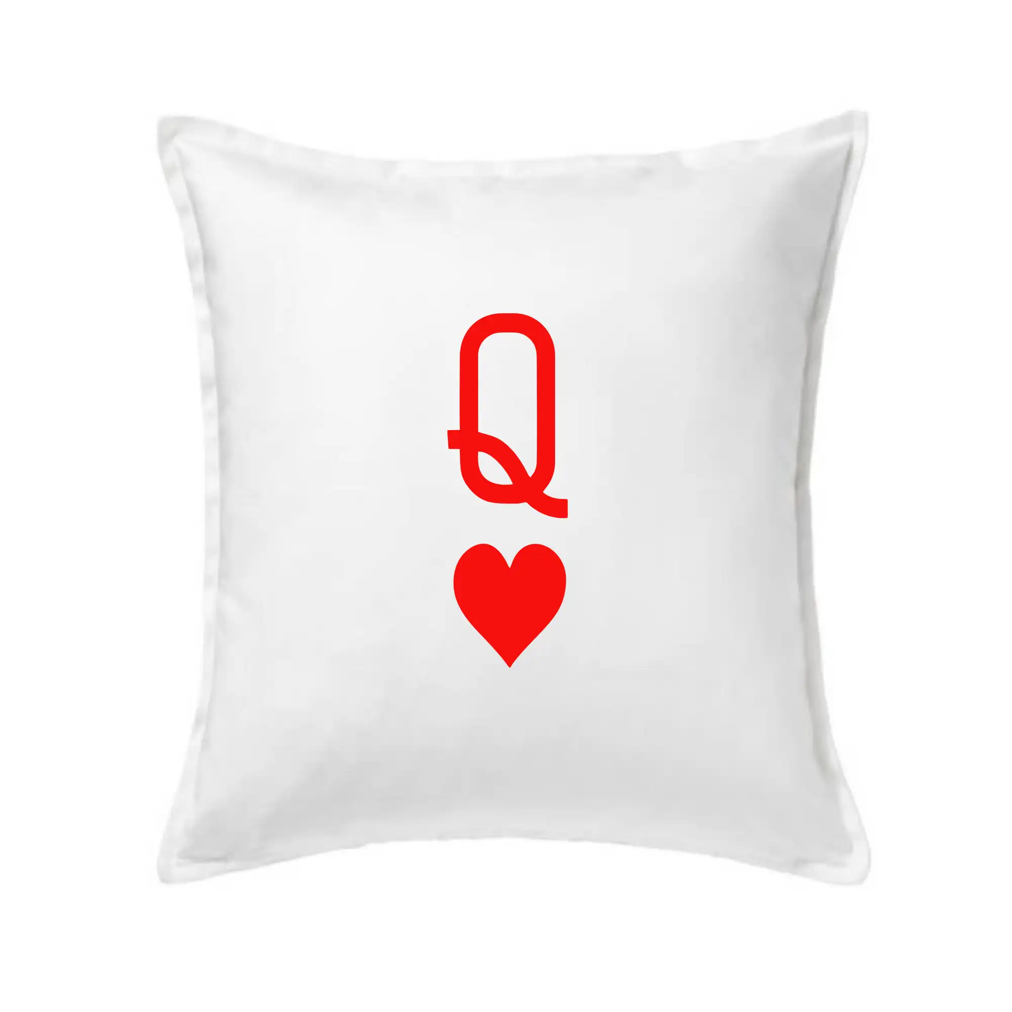 Poker tričká - Poker Q love - Vankúš 50x50