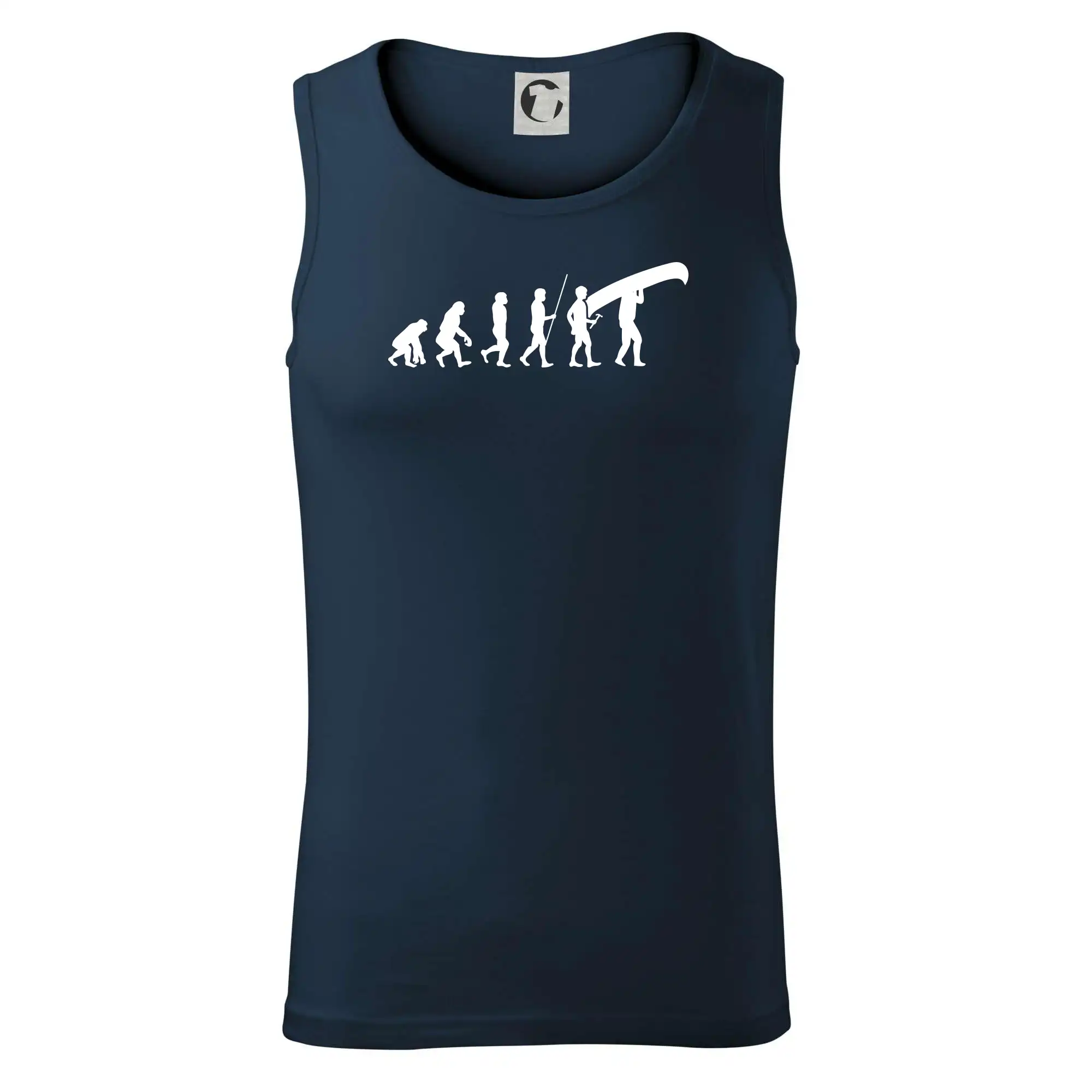 Vodácke tričká - Evoluce kanoe nad hlavou - Tielko pánske Core