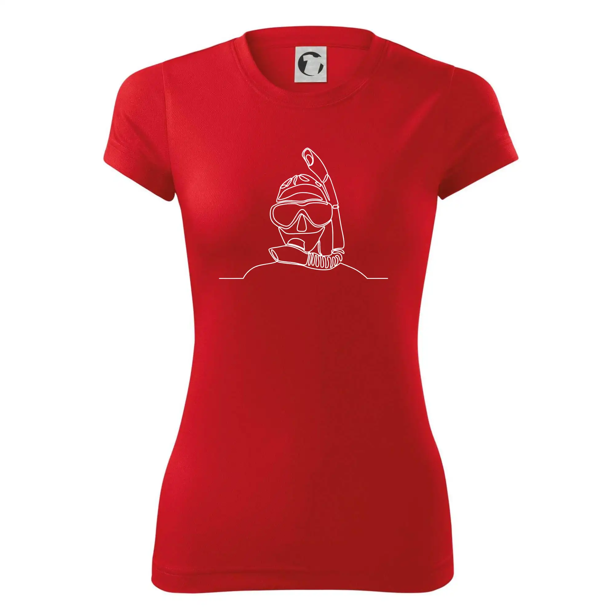 Potápěč jedním tahem