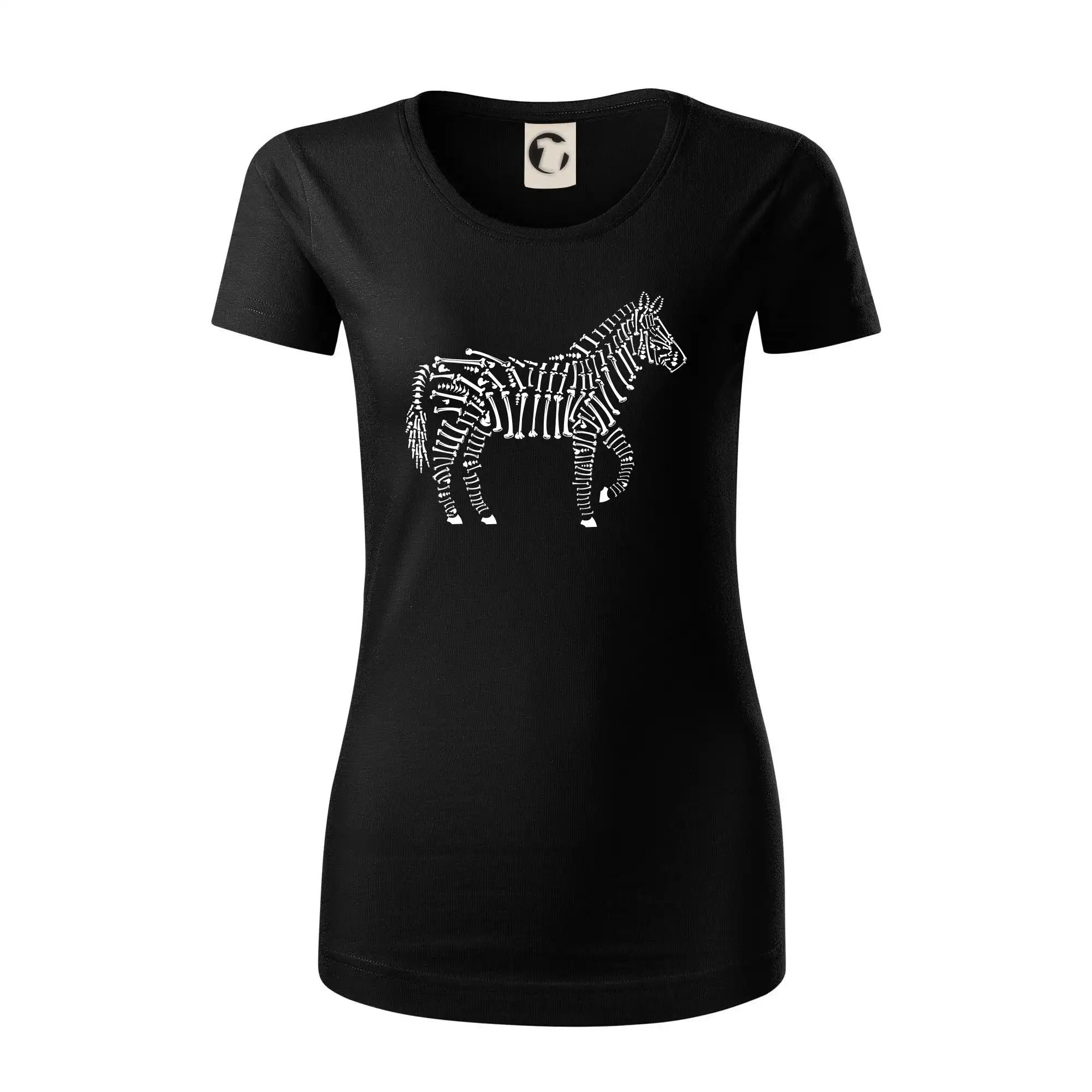 Tričká so zvieratami - Zebra Bones icons - Dámske tričko z organickej bavlny Origin (GOTS)