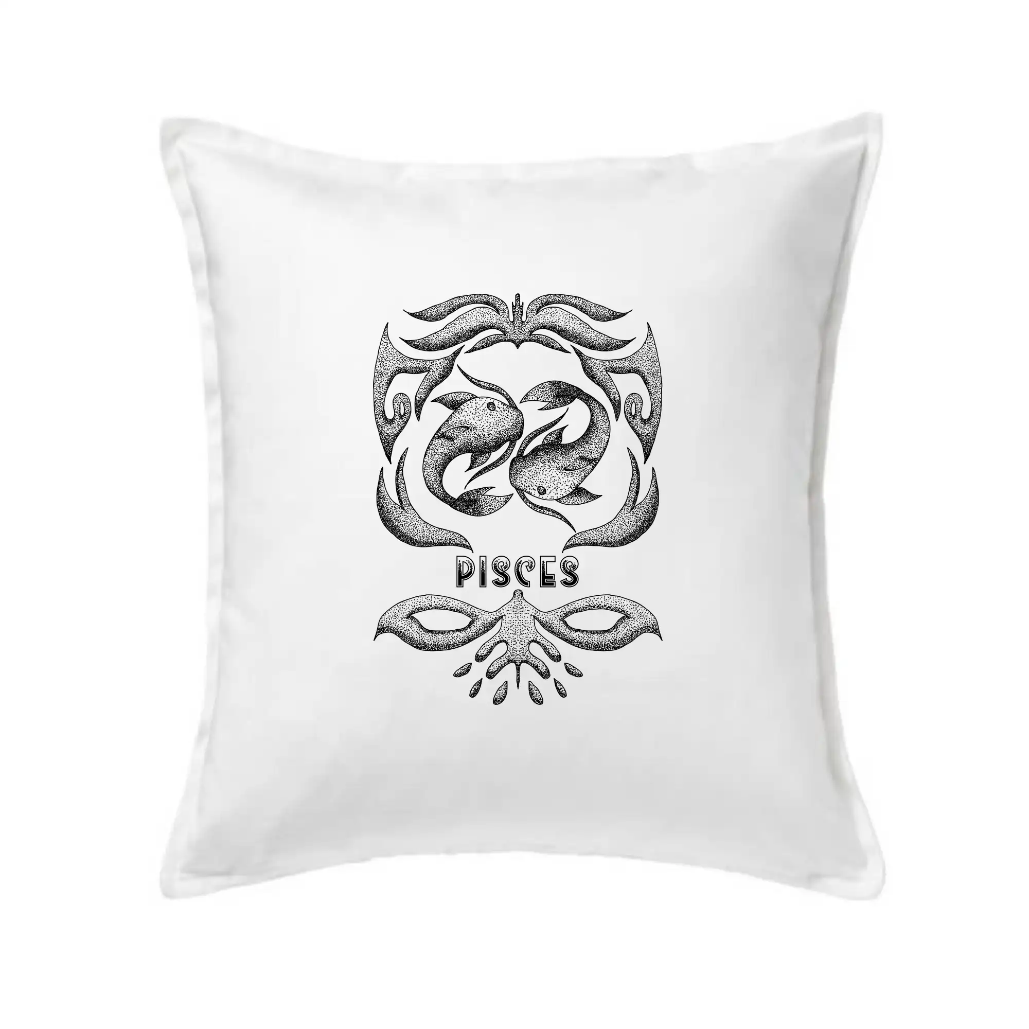 Tričká ryby - Pisces - vintage - Vankúš 50x50
