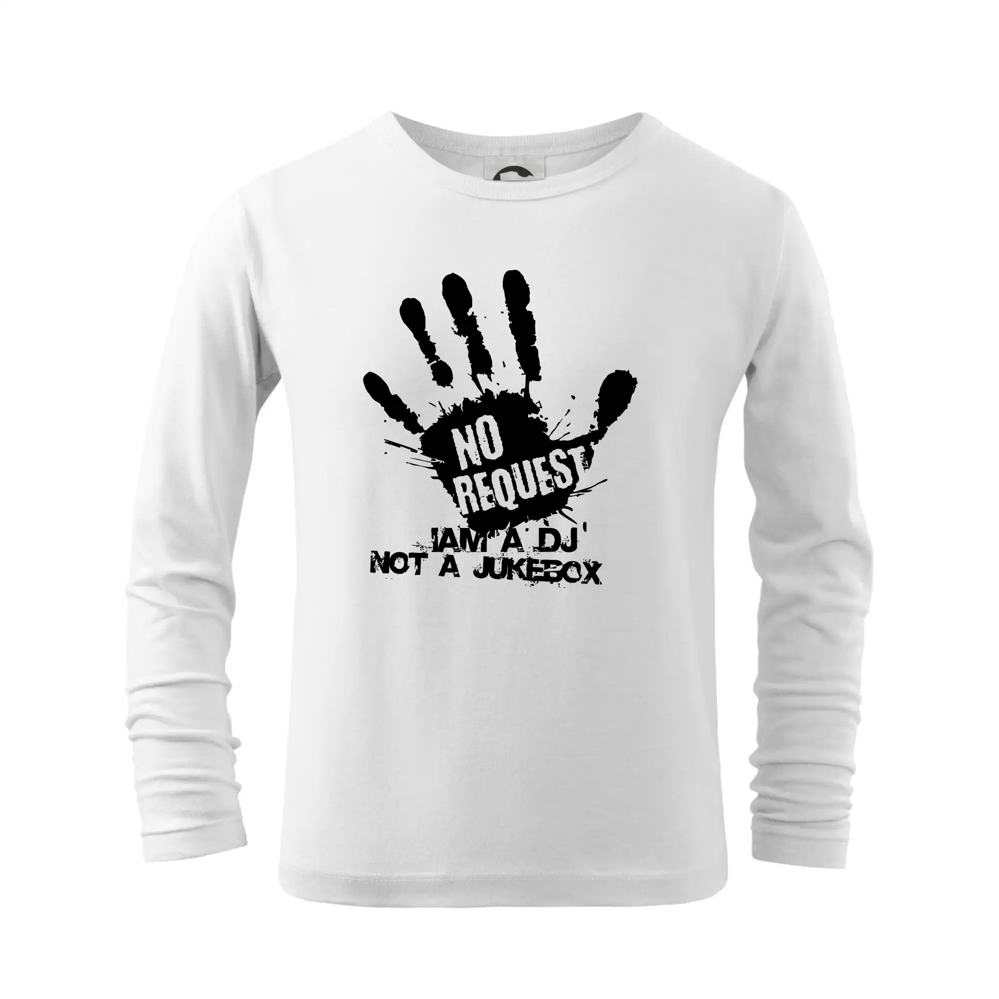 Tričká na párty - Iam a dj not a jukebox  - ruka - Tričko detské Long Sleeve