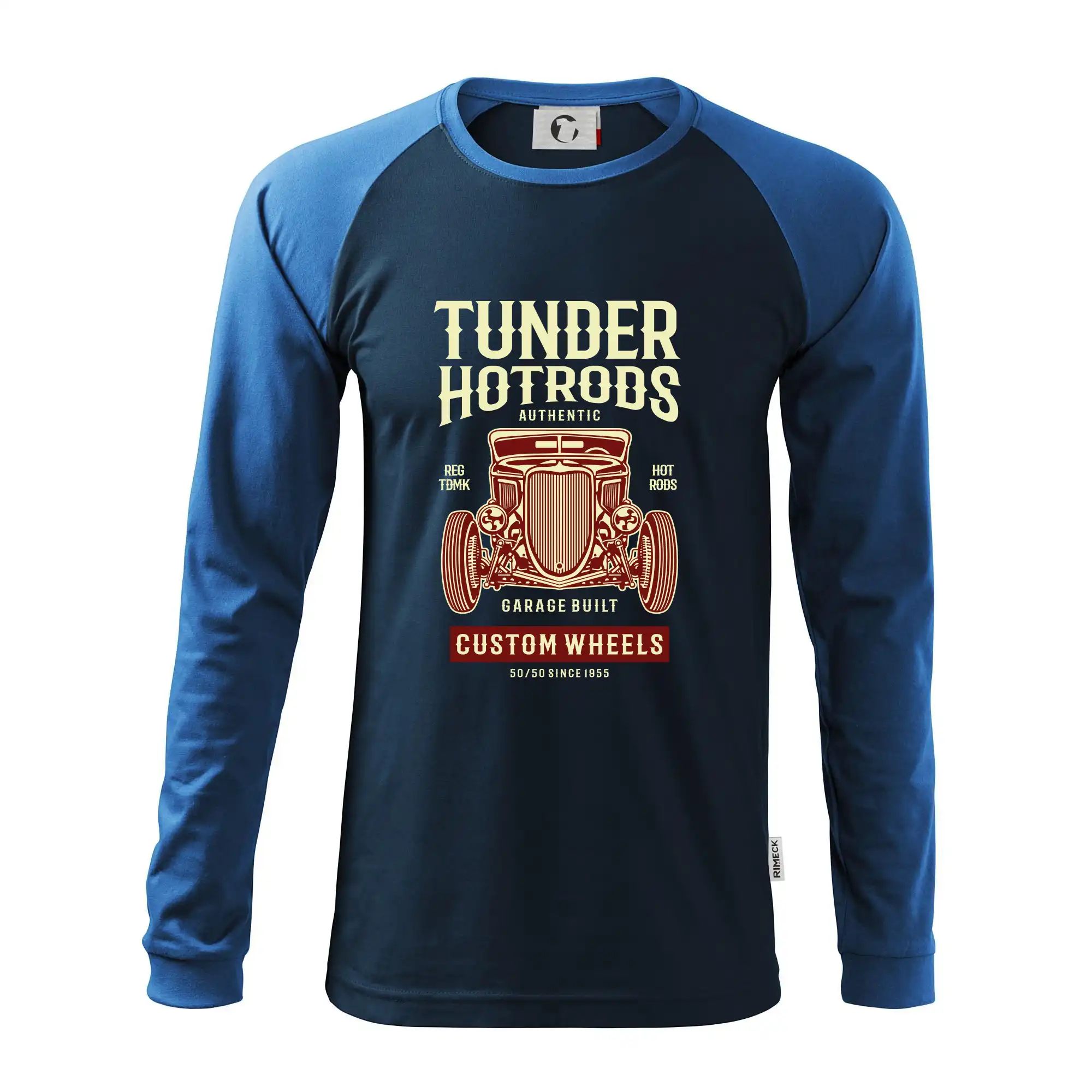 Auto tričká - Thunder Hot Rods - Pánske tričko s dlhým rukávom LS130