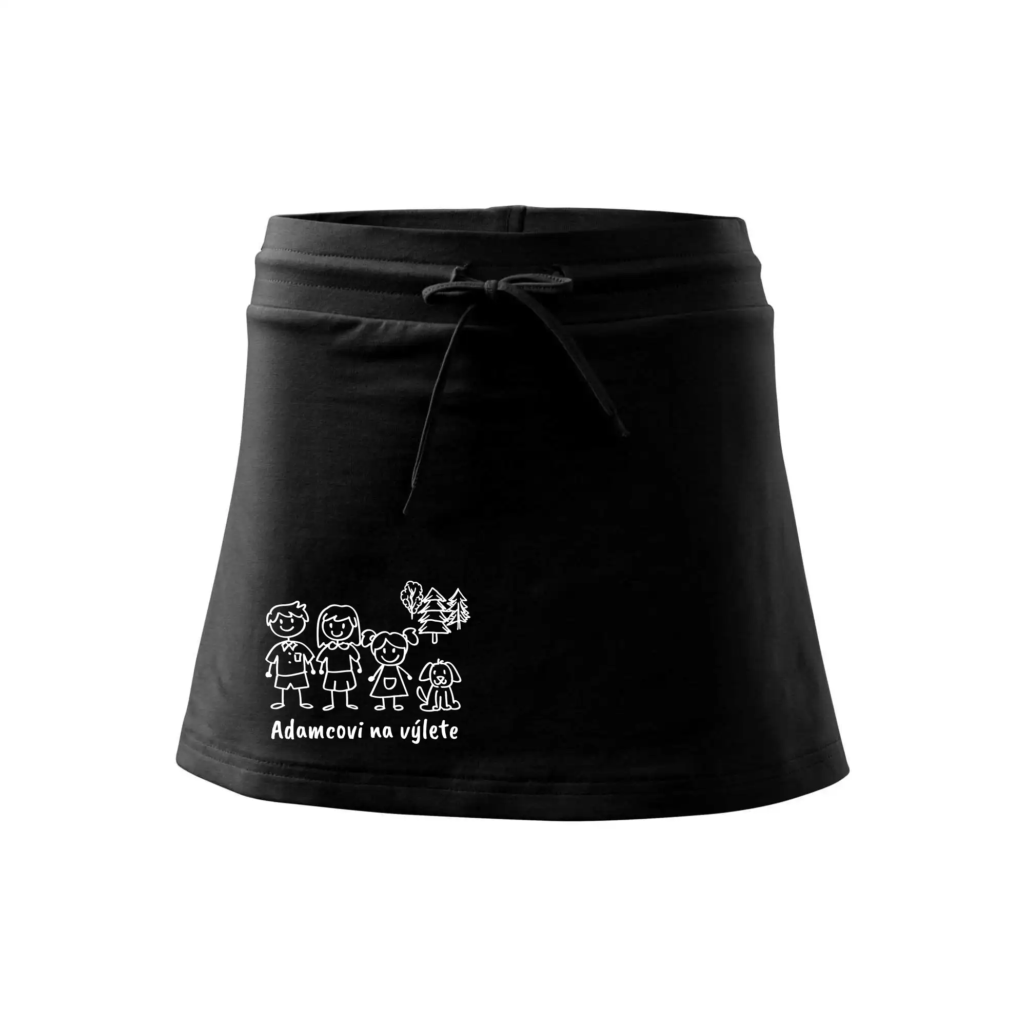 Rodinné tričká - Vaša rodina na výlete - Športová sukne - two in one