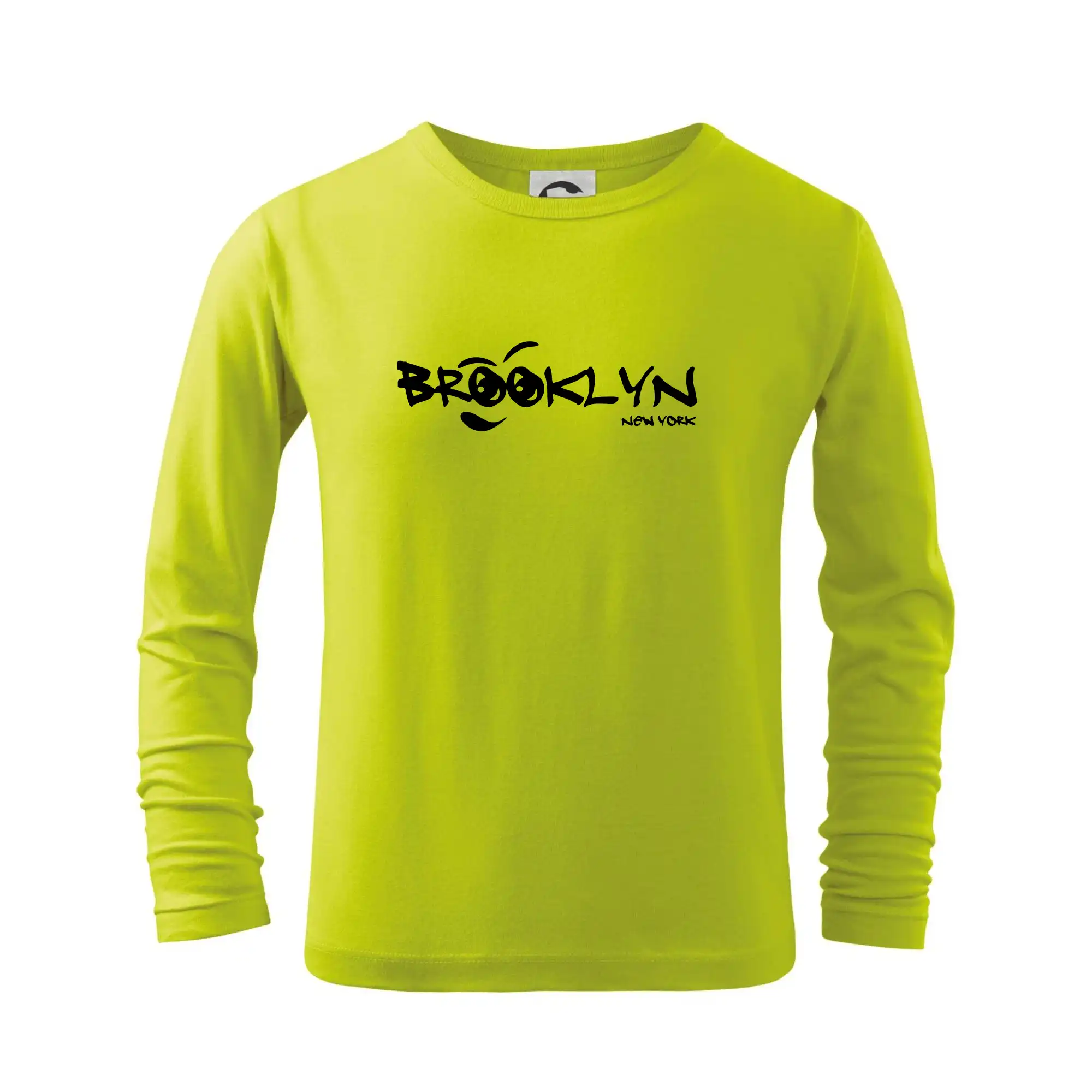 Tričká USA - Brooklyn úsmev - Tričko detské Long Sleeve