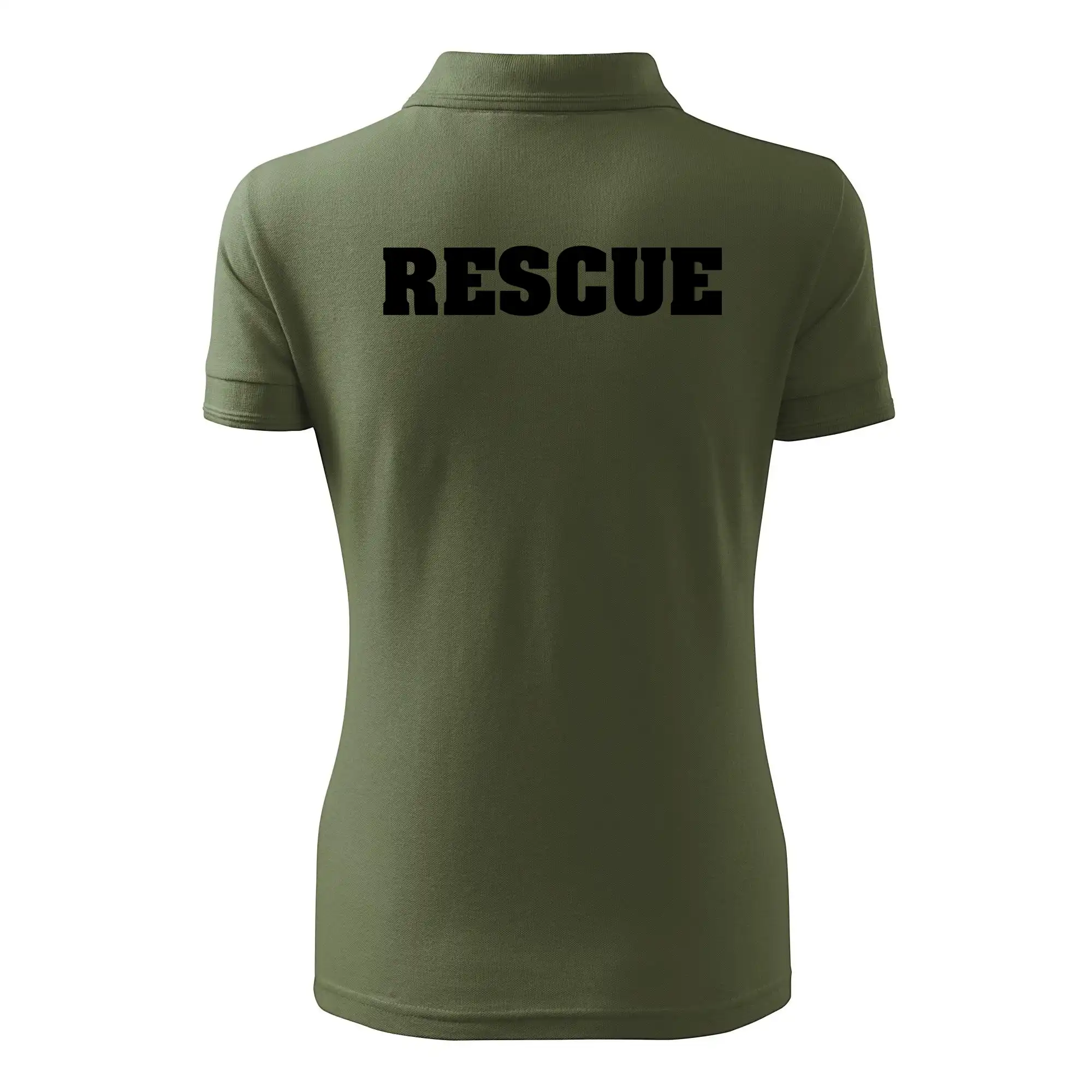 Rescue - Hviezda na prsníku + nápis na chrbte