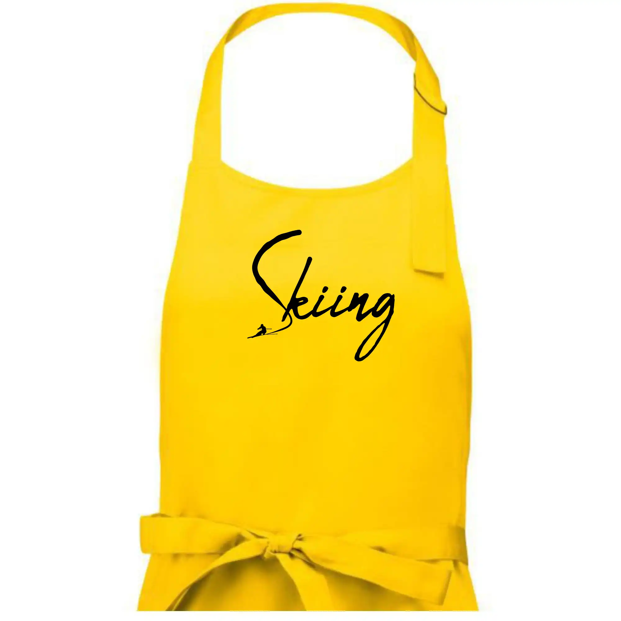 Skiing nápis lyžař