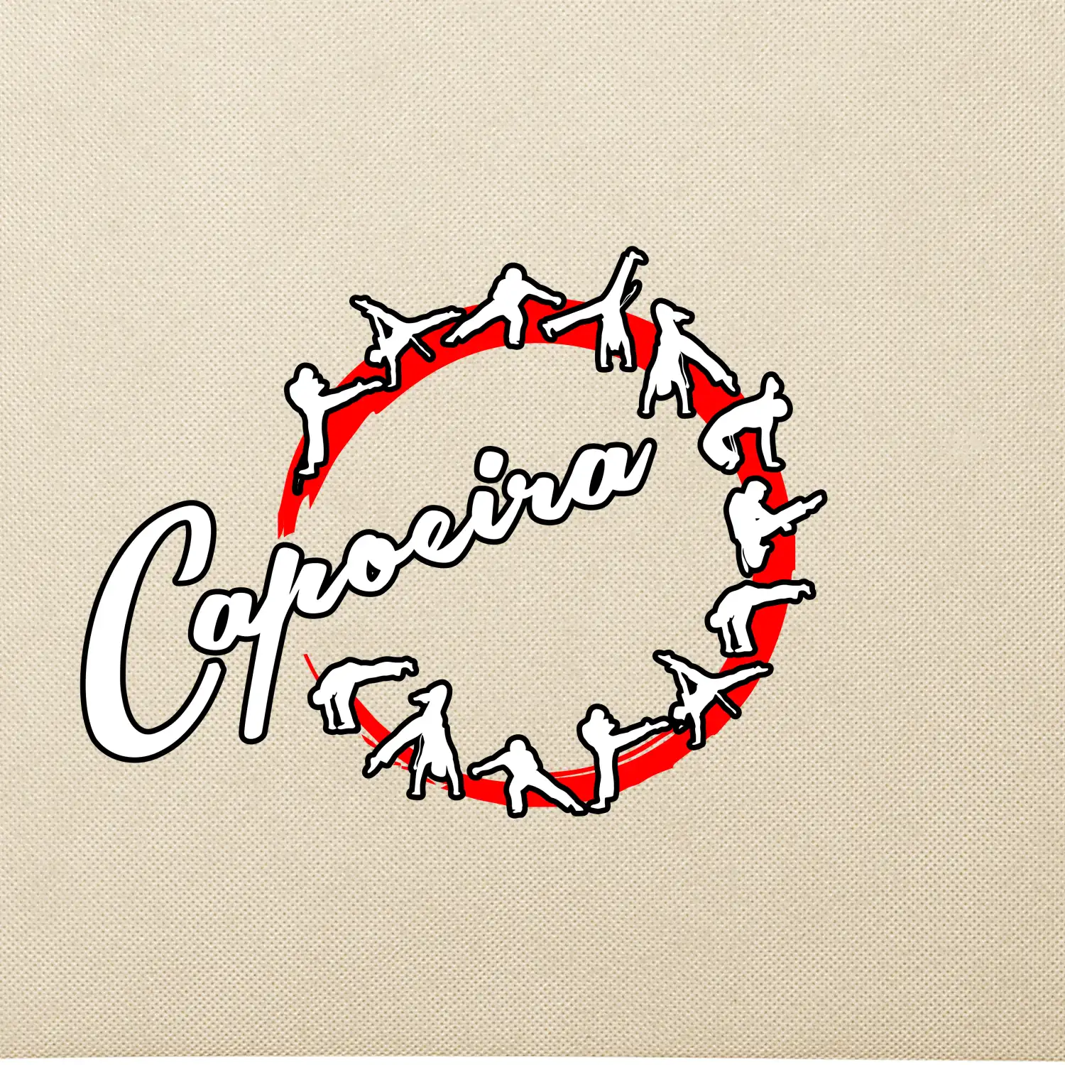 Capoeira cviky v kruhu