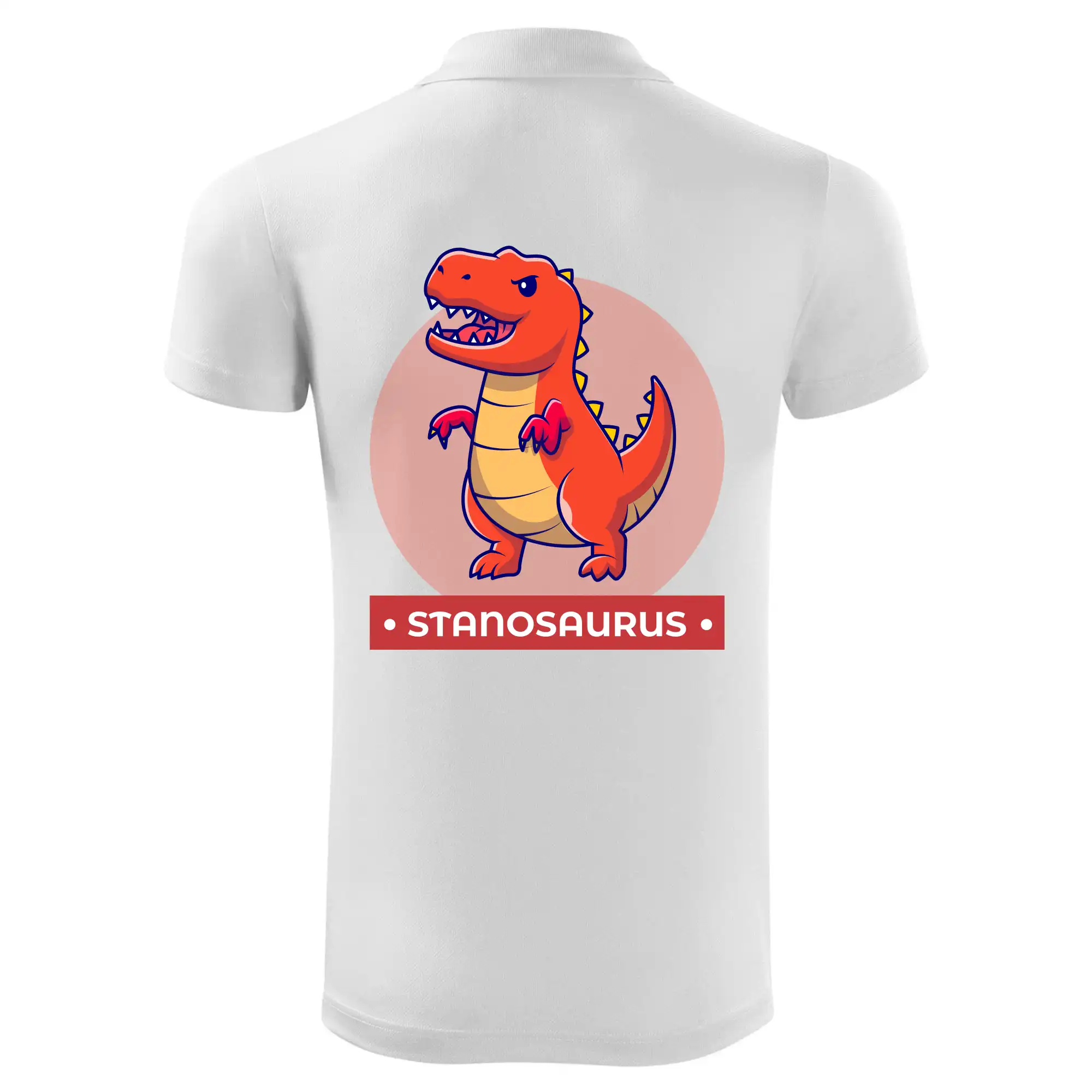 Dinosaurie mená - oranžový dinosaurus SK