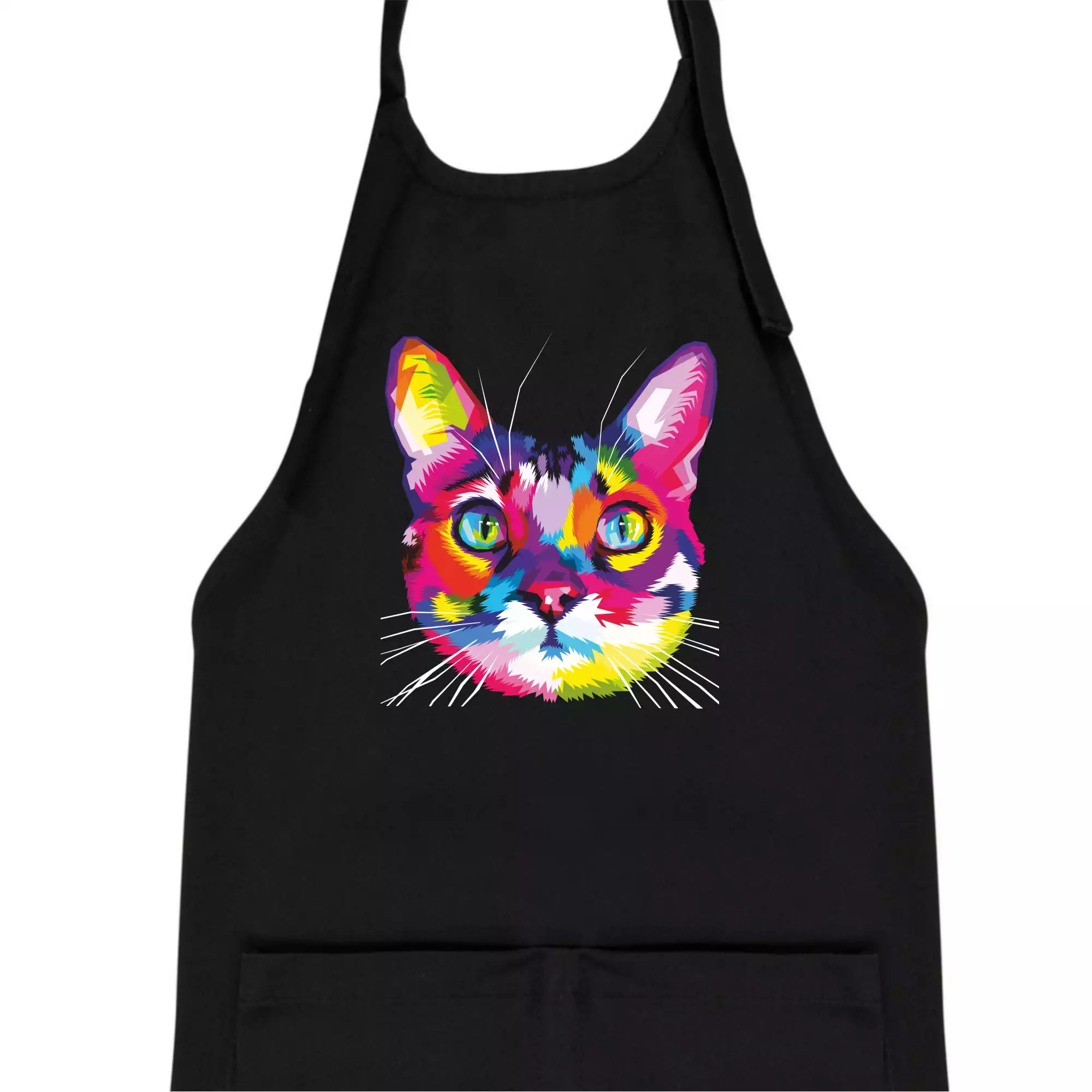 Kočka duhová hlava