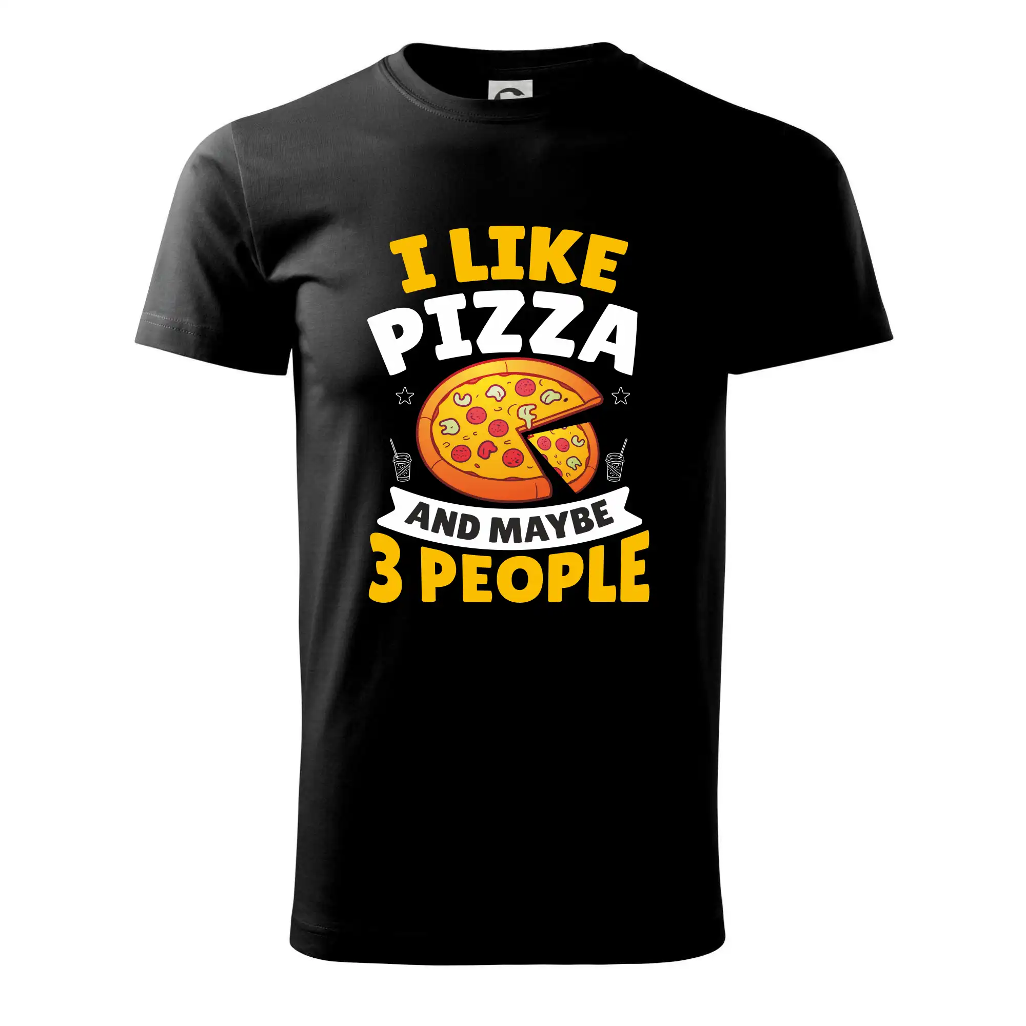 I like pizza and maybe 3 people
