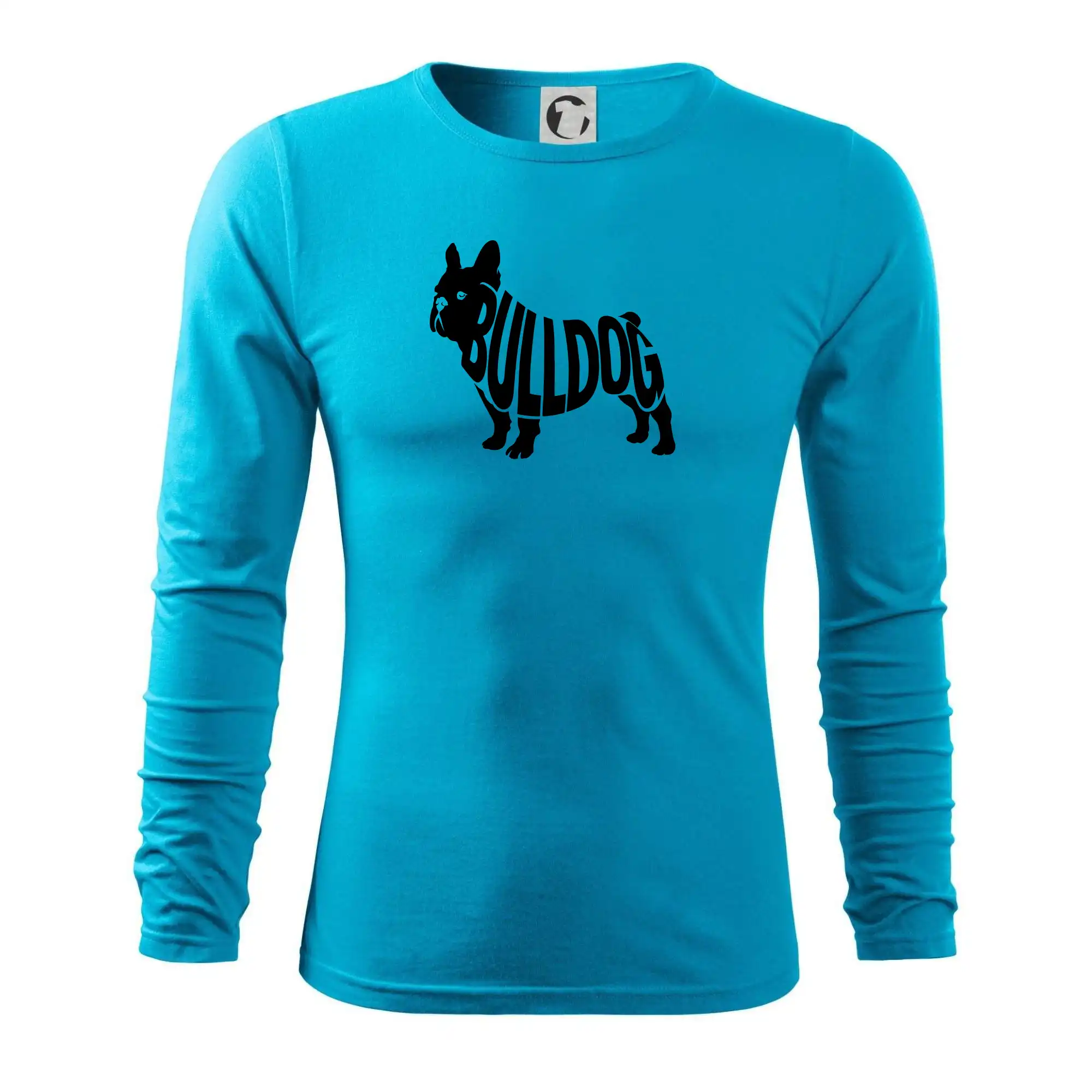 Bulldog  nápis v těle