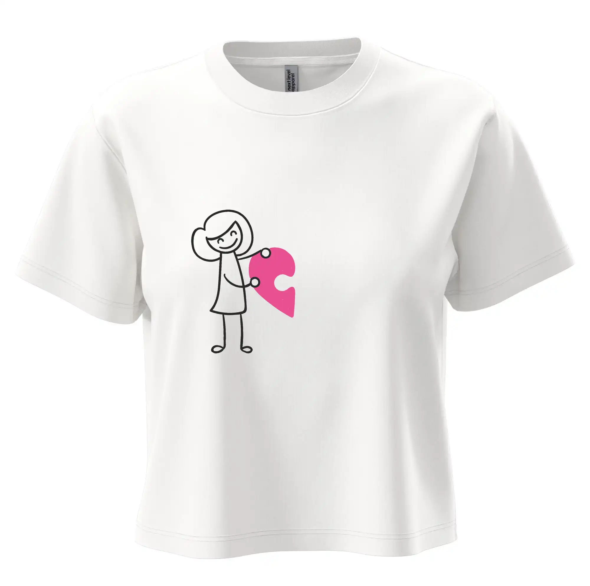 Párová trička puzzle postavička