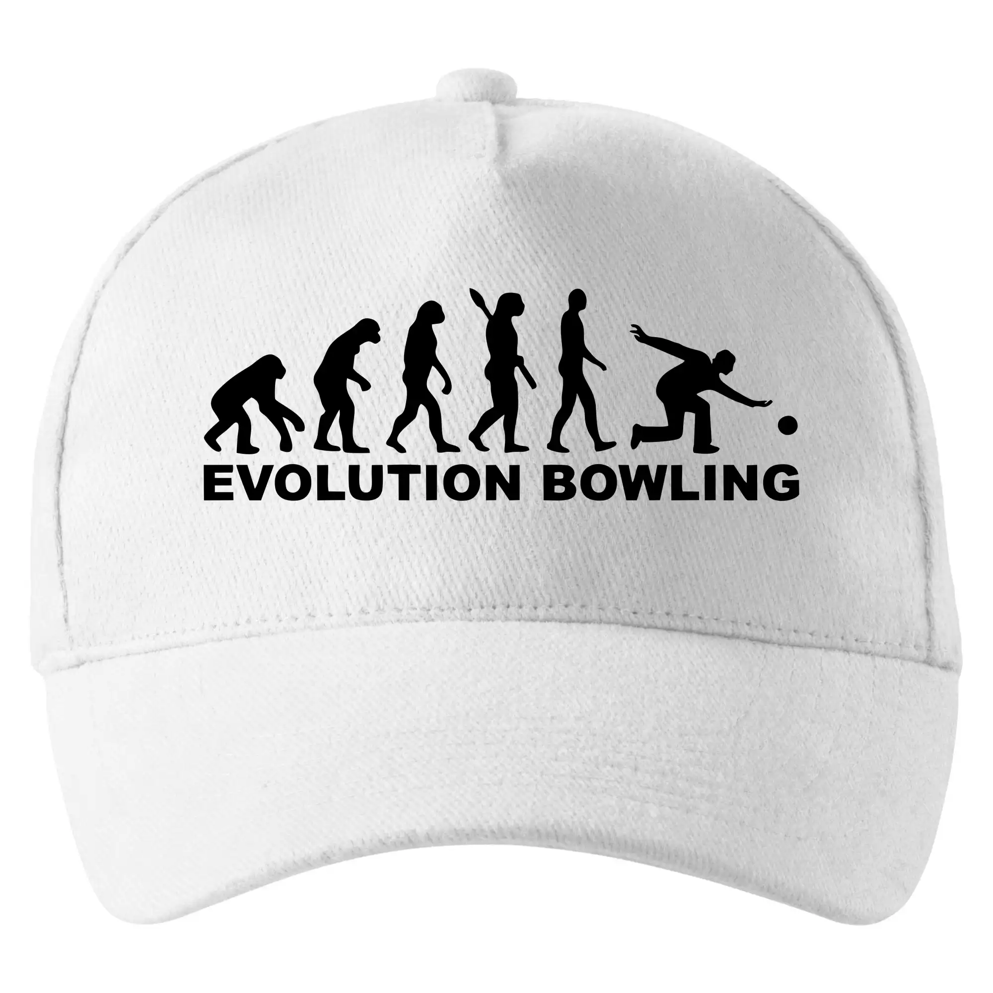 Tričká Bowling - Bowling evolúcia - Šiltovka so zahnutým šiltom a mosaznou sponou