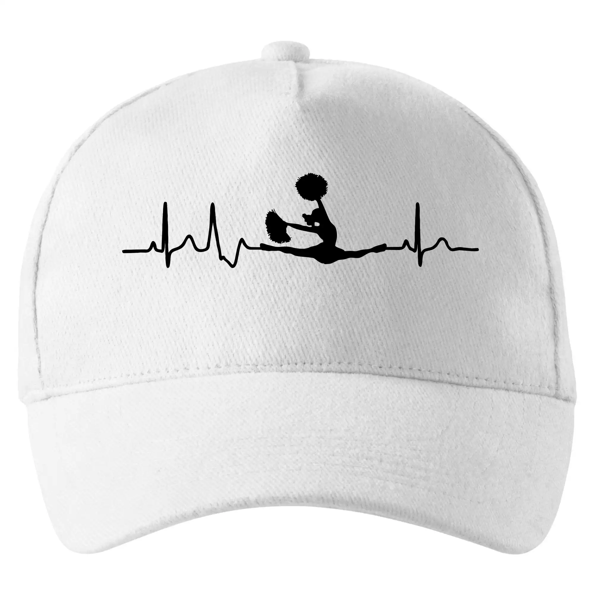Ostatné športy - EKG roztlieskavačka roznožka - Šiltovka so zahnutým šiltom a mosaznou sponou