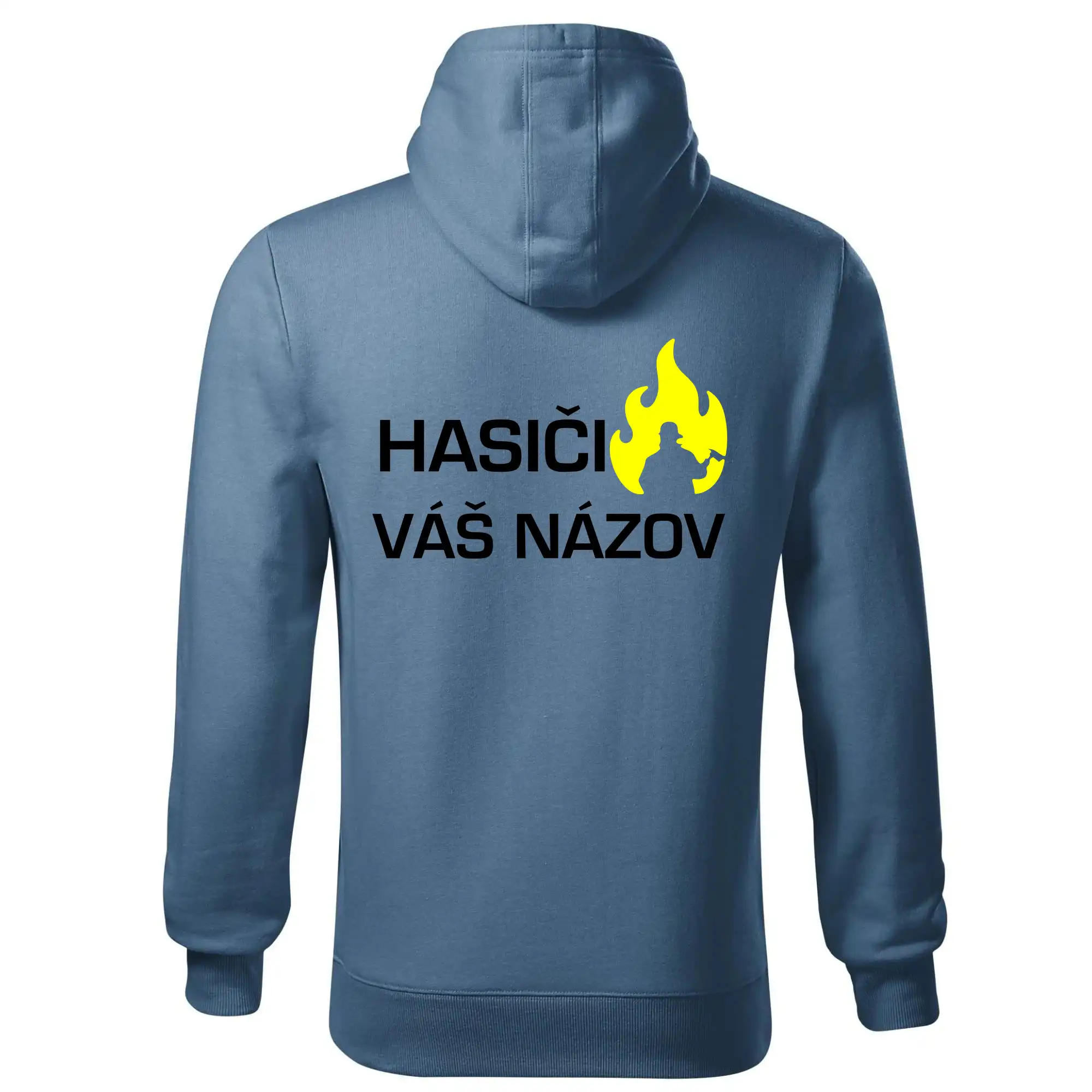 Hasiči - Váš názov - FLUO + Reflexná potlač