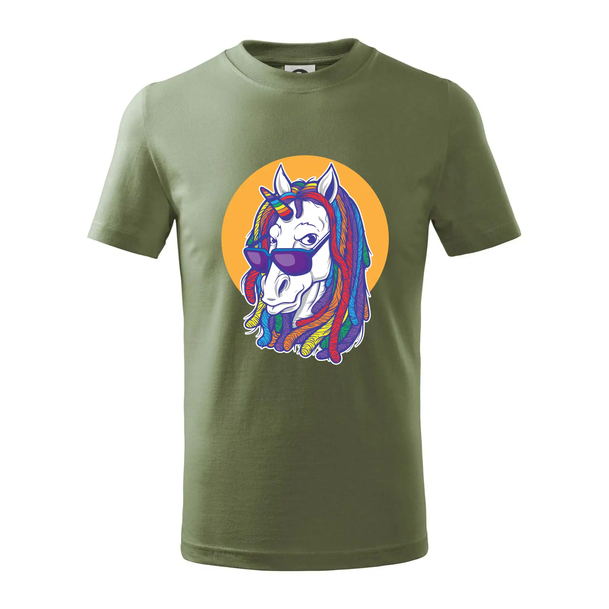 Tričká s jednorožcom - Rasta unicorn - Tričko detské bavlnené