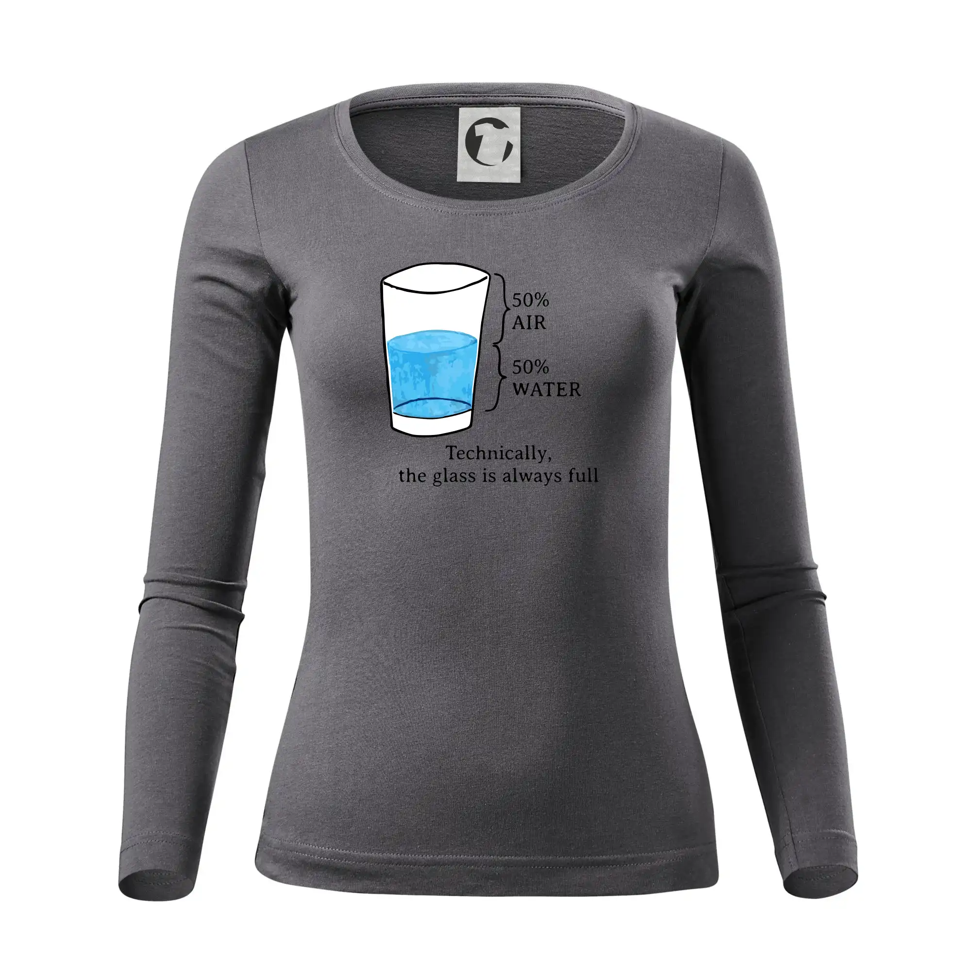 Technically, the glass is always full