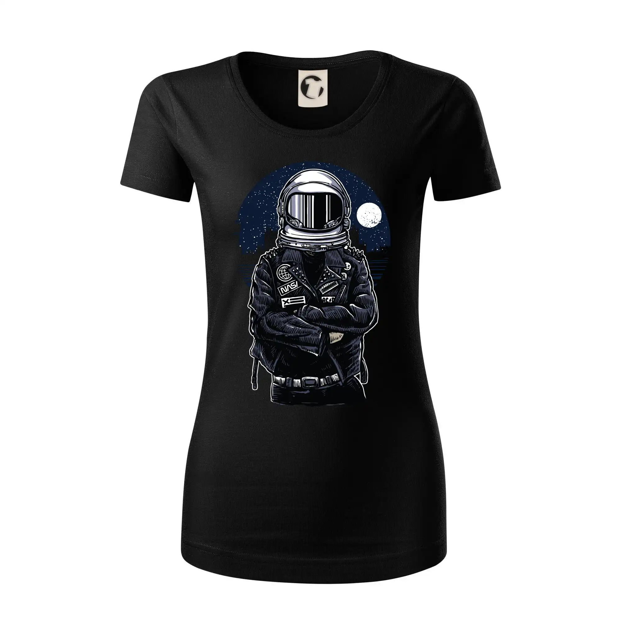 Grafické tričká - Astronaut Rebel - Dámske tričko z organickej bavlny Origin (GOTS)