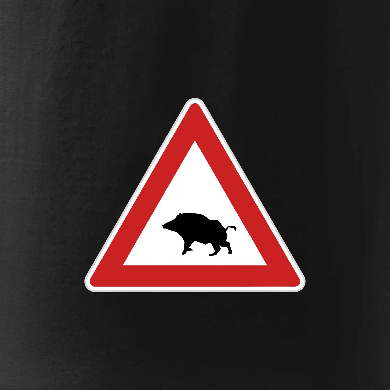 Dopravní značka - Pozor divočák