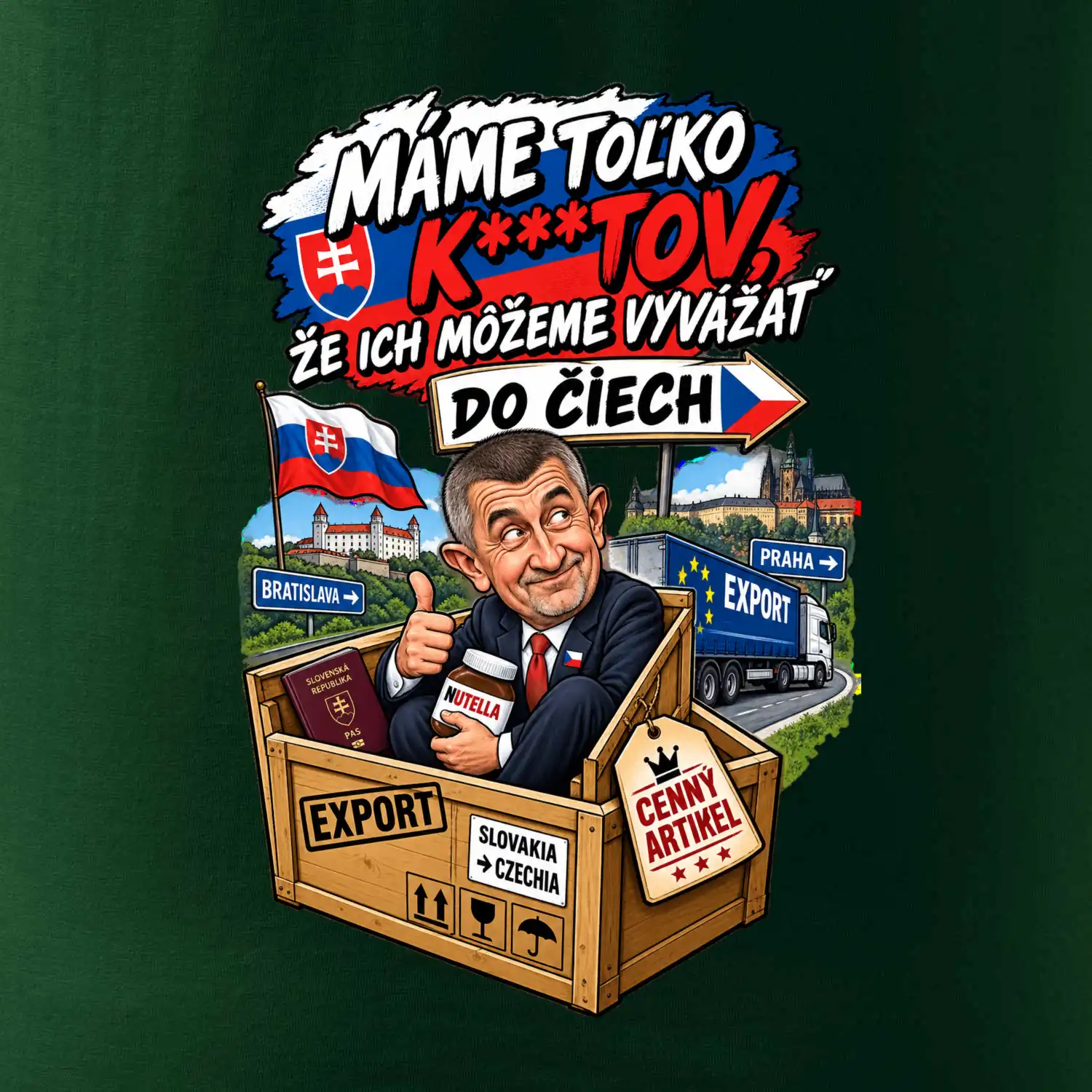 Máme toľko kktov, že ich môžeme vyvážať do Čiech