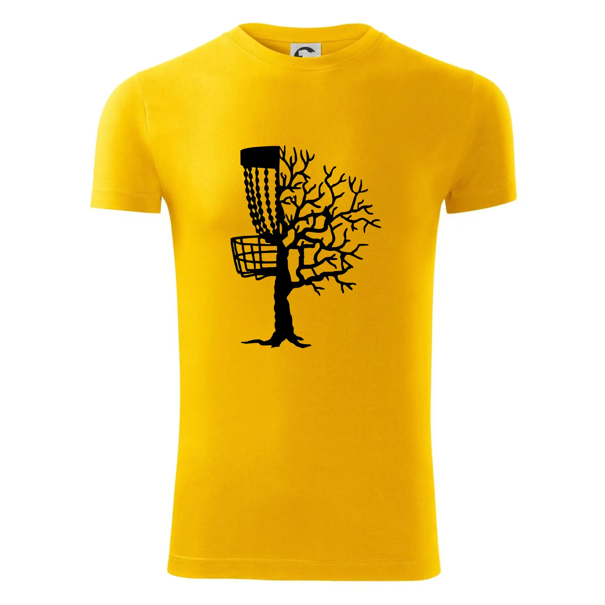 Disc golf pozor strom