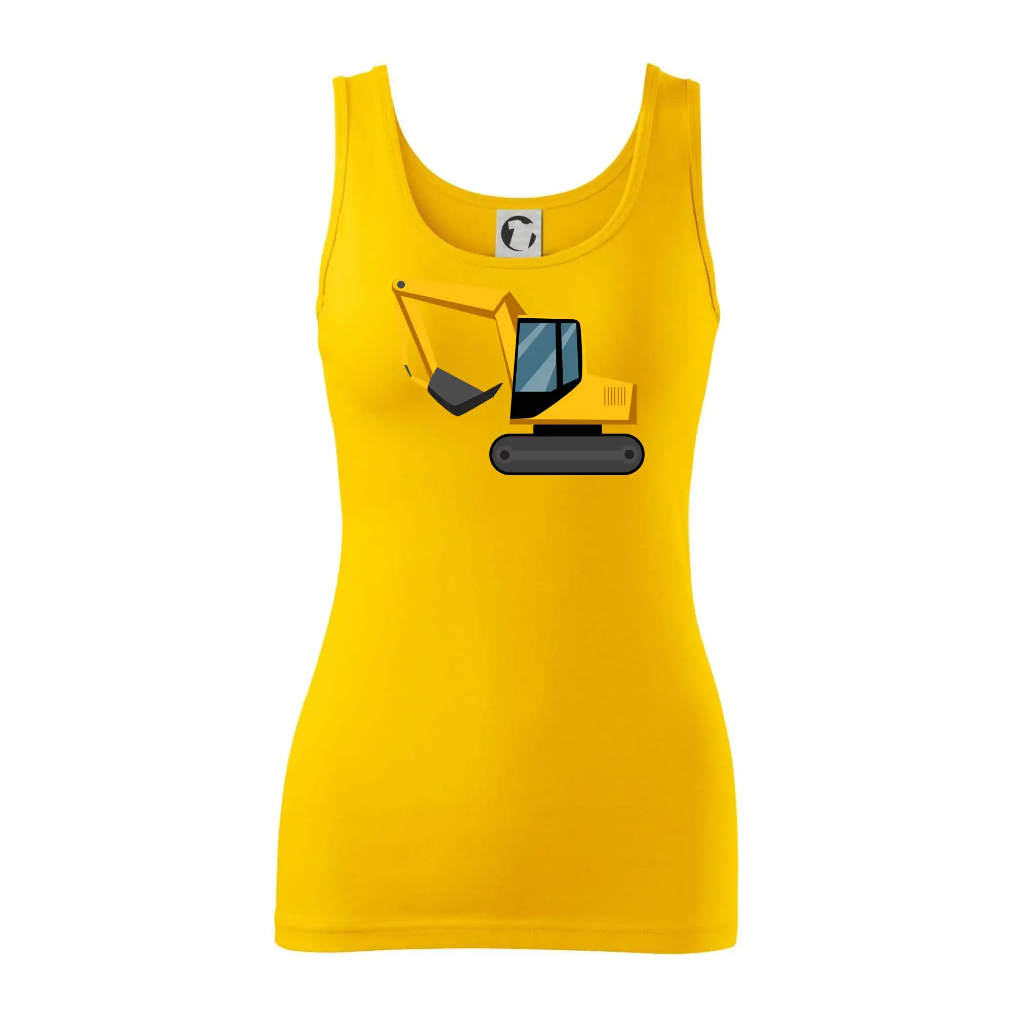 Bagr bez nápisu  z boku