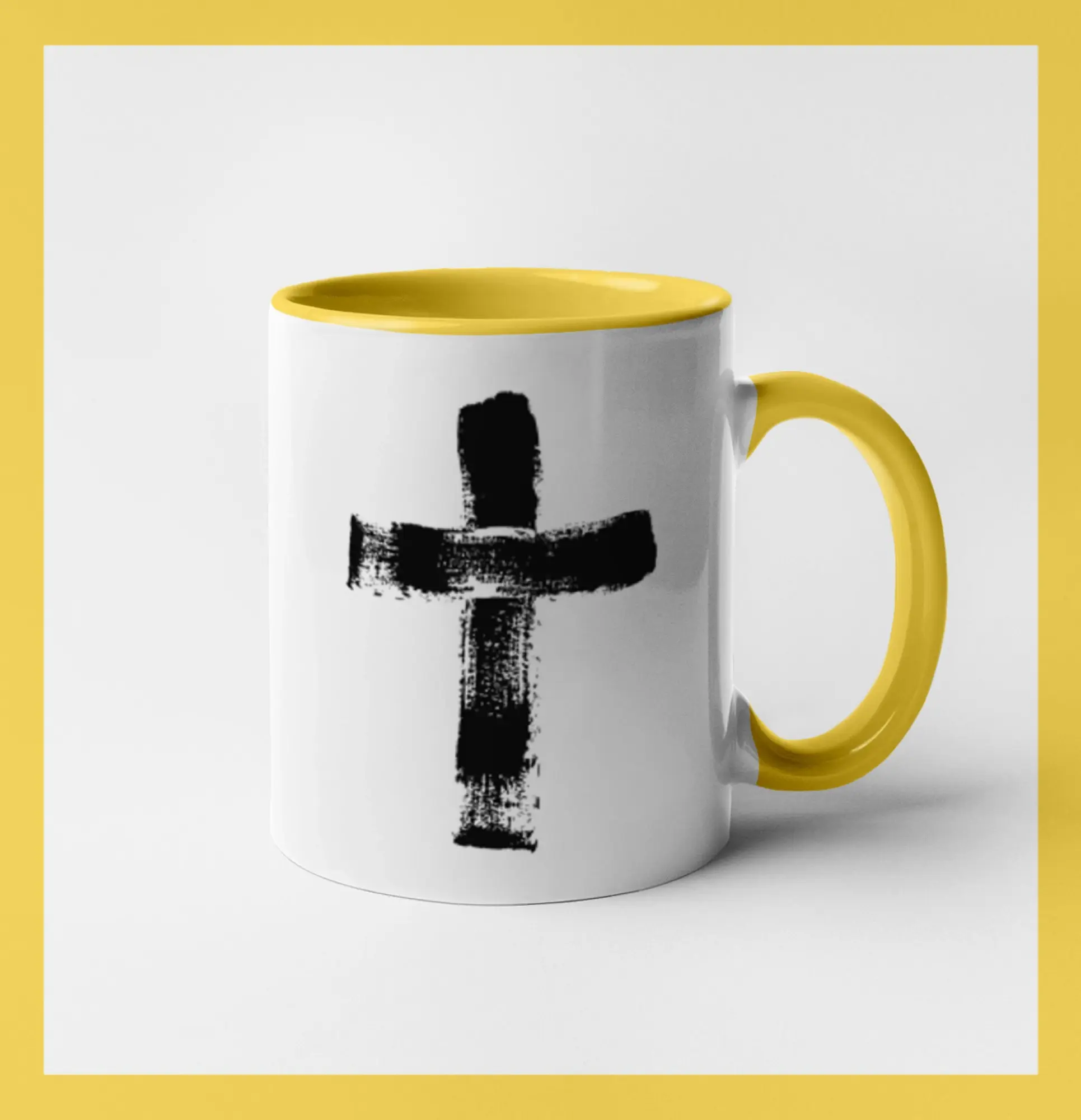 Jesus kríž štetcom