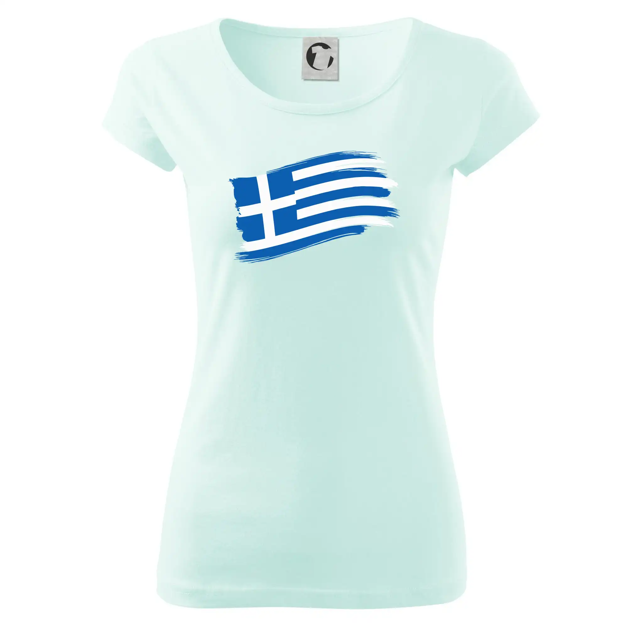 Řecko vlajka - štětkou