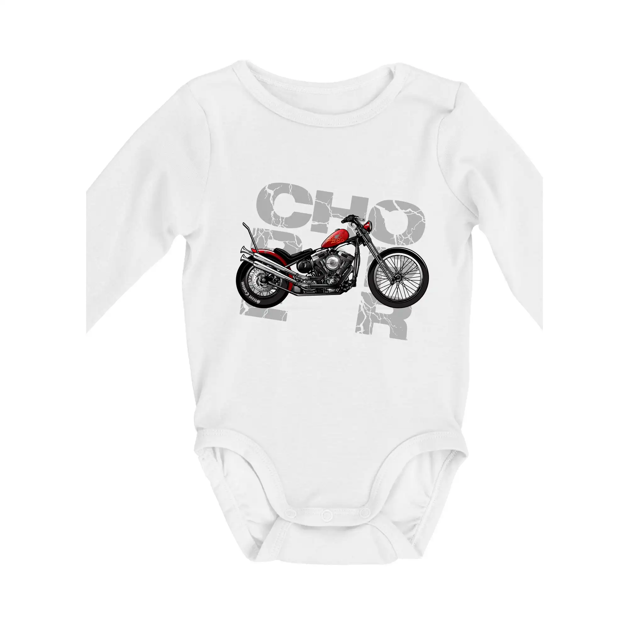 Chopper triko - Chopper 004 - Body dojčenské s dlhým rukávom
