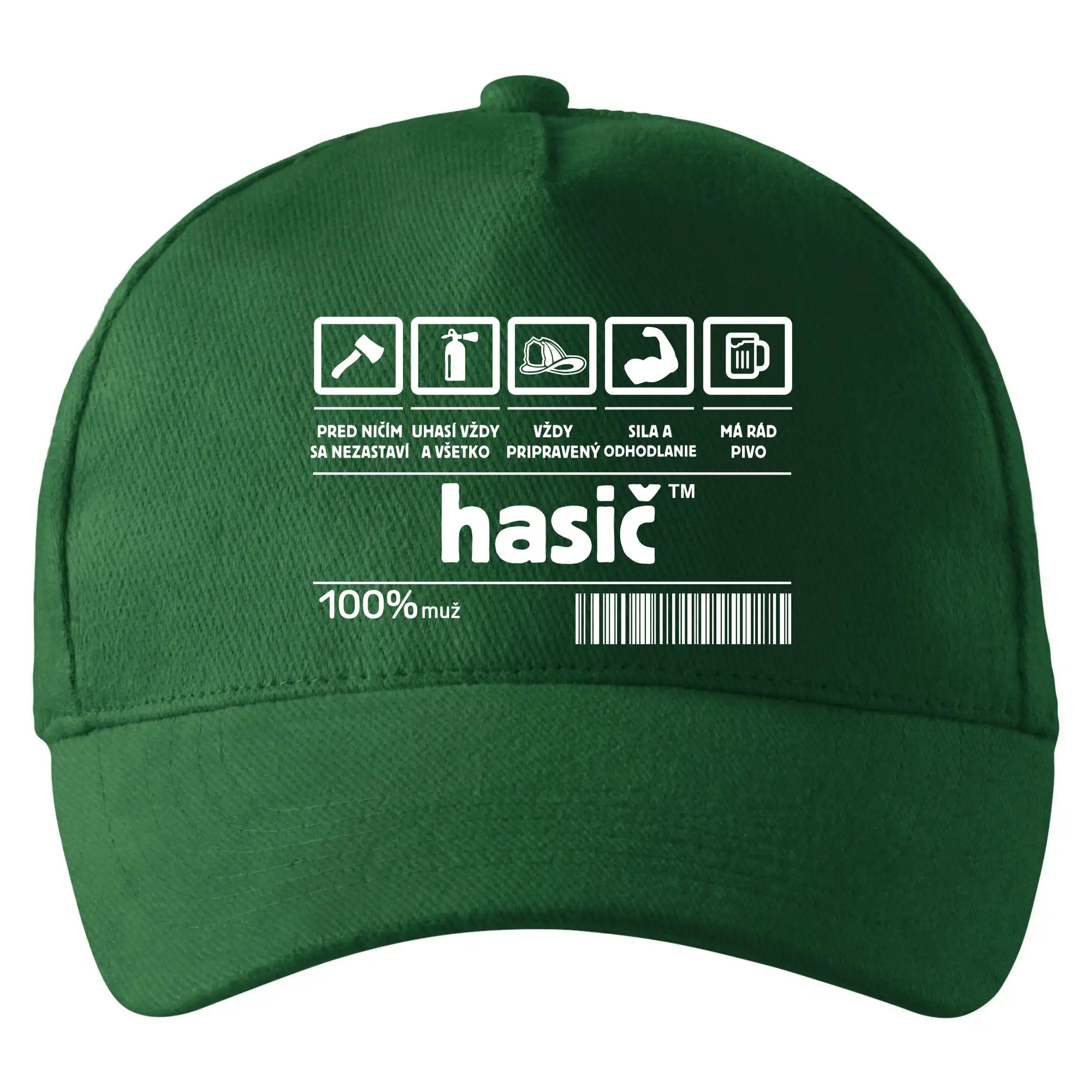 Čiarový kód - Hasič / hasička