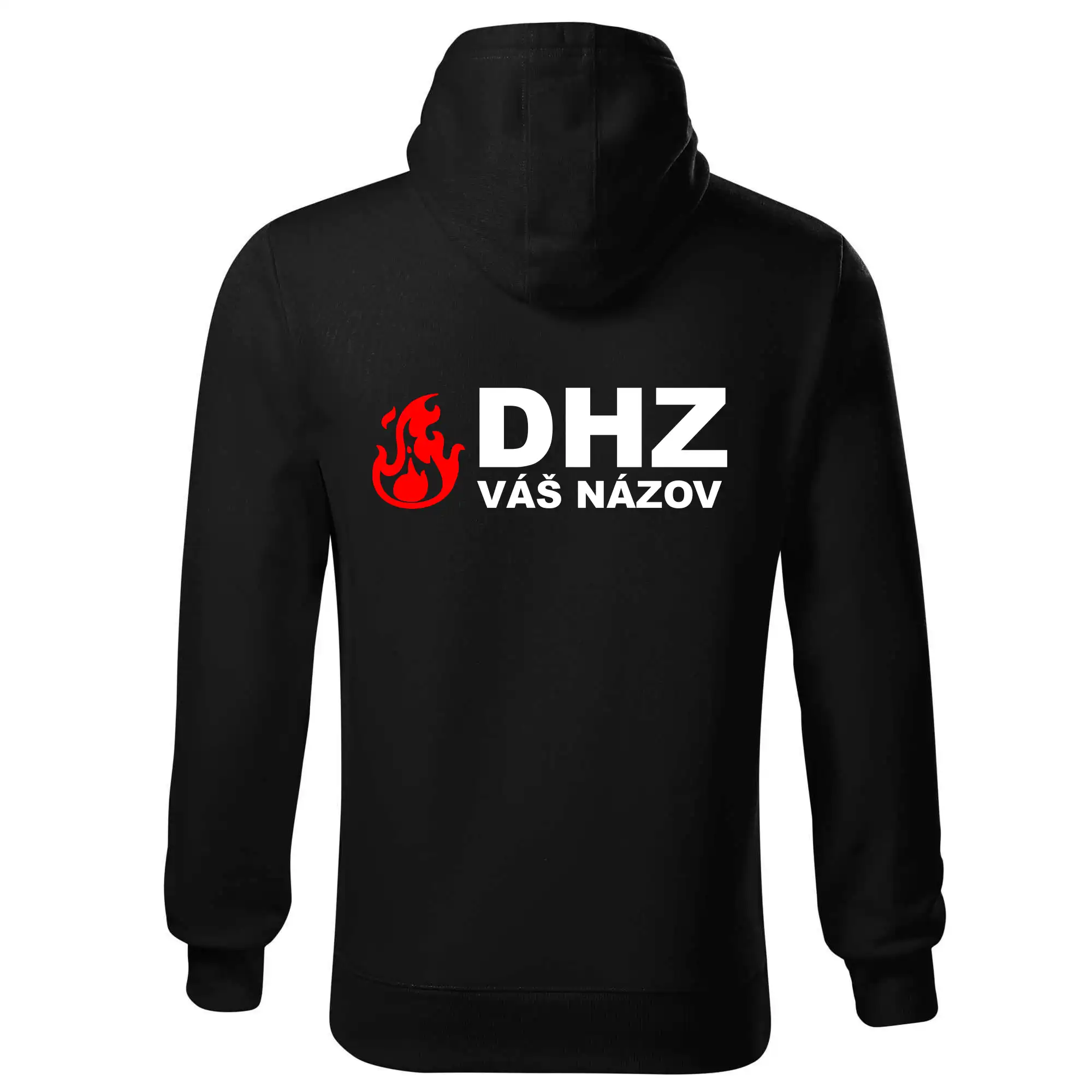 DHZ (oheň, firesport, názov sboru - vlastný nápis)