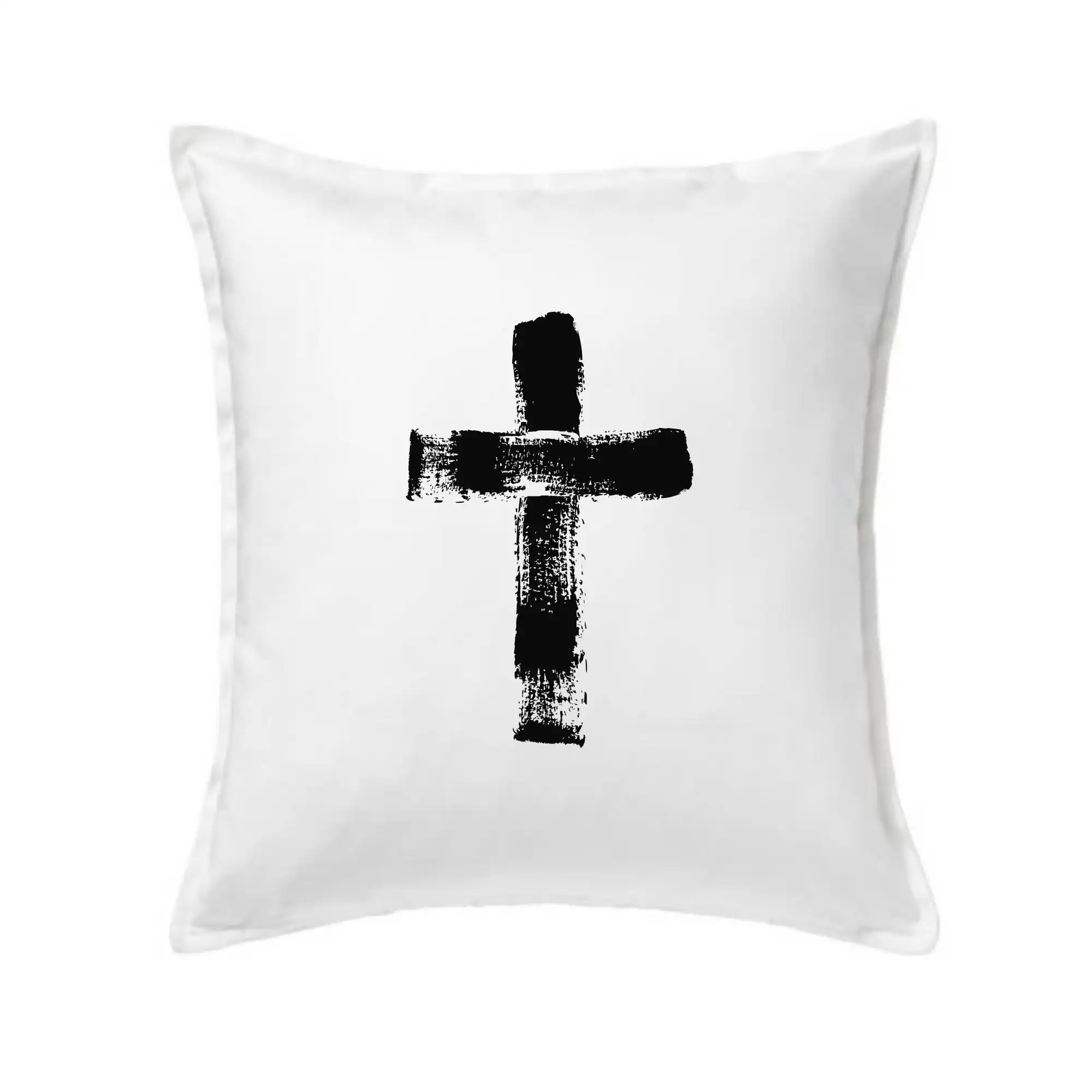 Jesus kríž štetcom - Vankúš 50x50