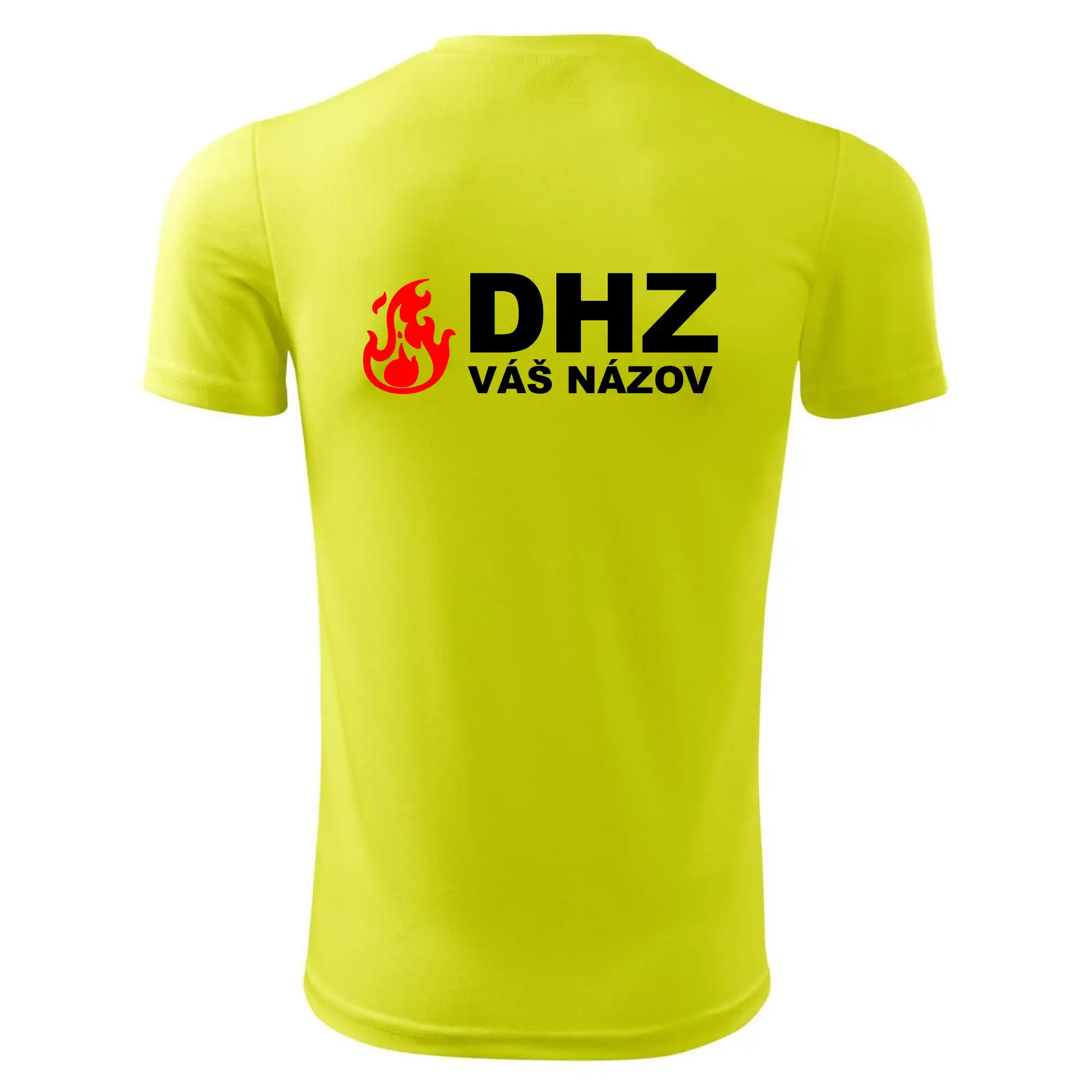 DHZ (oheň, firesport, názov sboru - vlastný nápis)