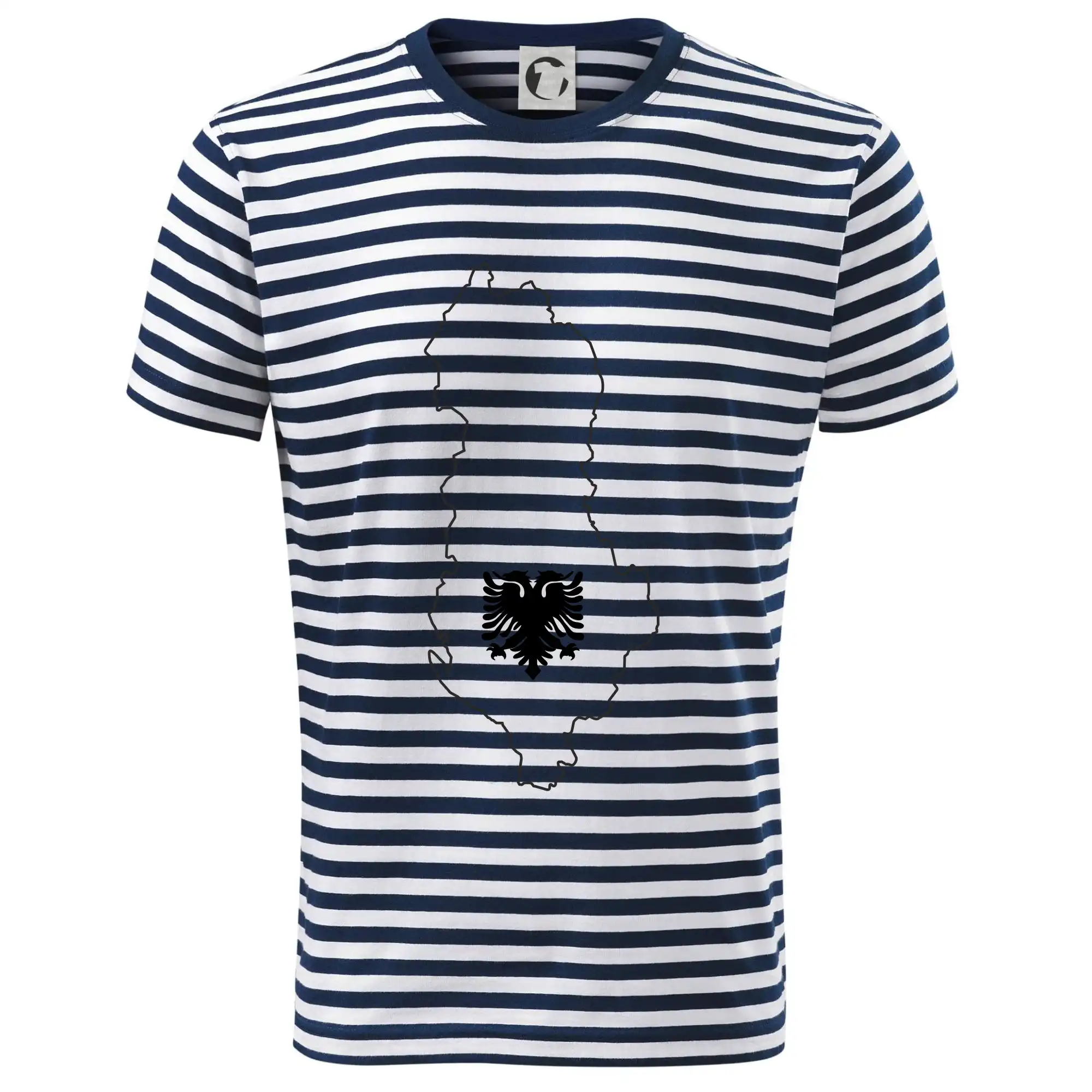 Ostatné mestá / miesta - Albánsko obrys mapa - Dětské triko na vodu