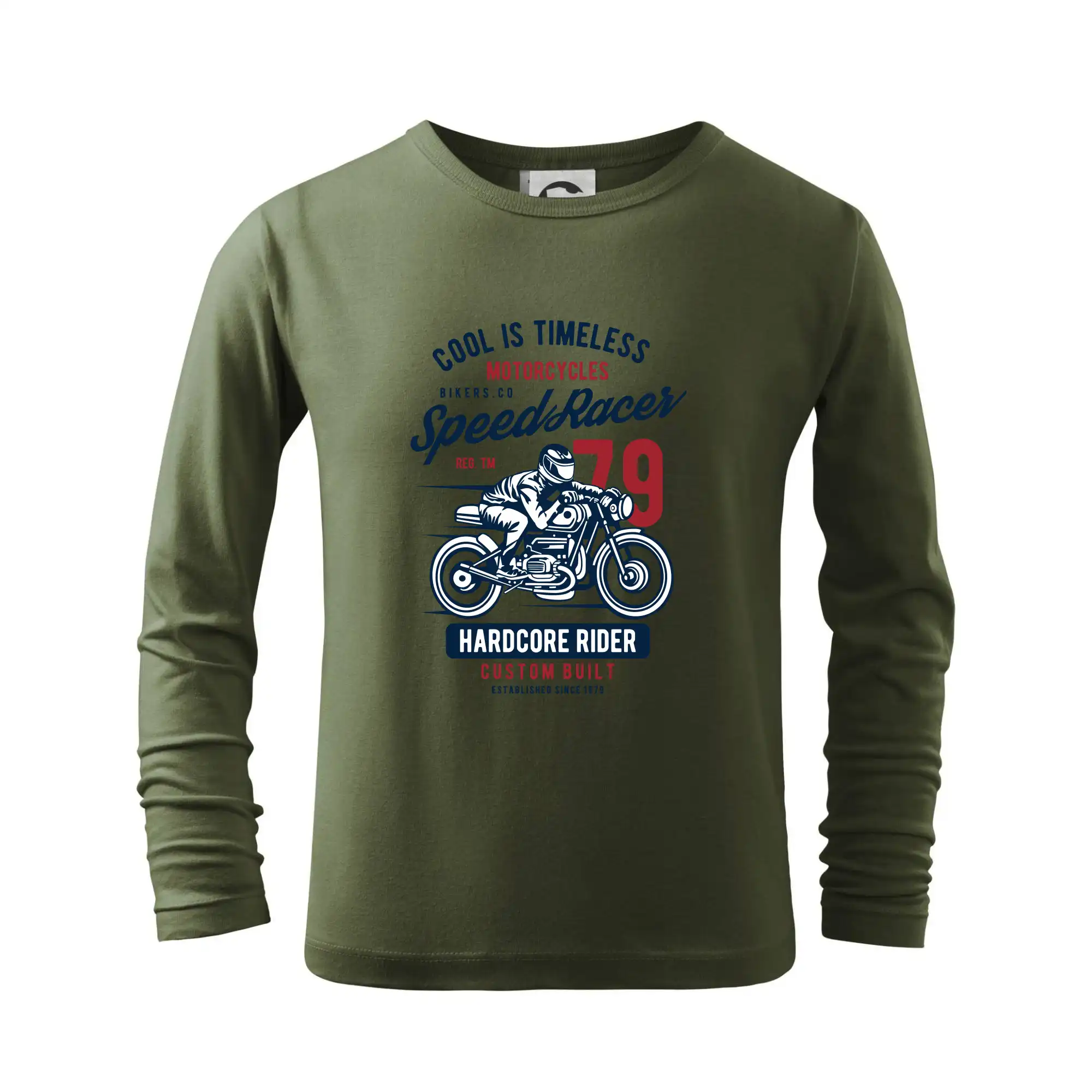 Tričká a mikiny s potlačou motoriek – pre pravých motorkárov - Speed Racer Motorcycles - Tričko detské Long Sleeve