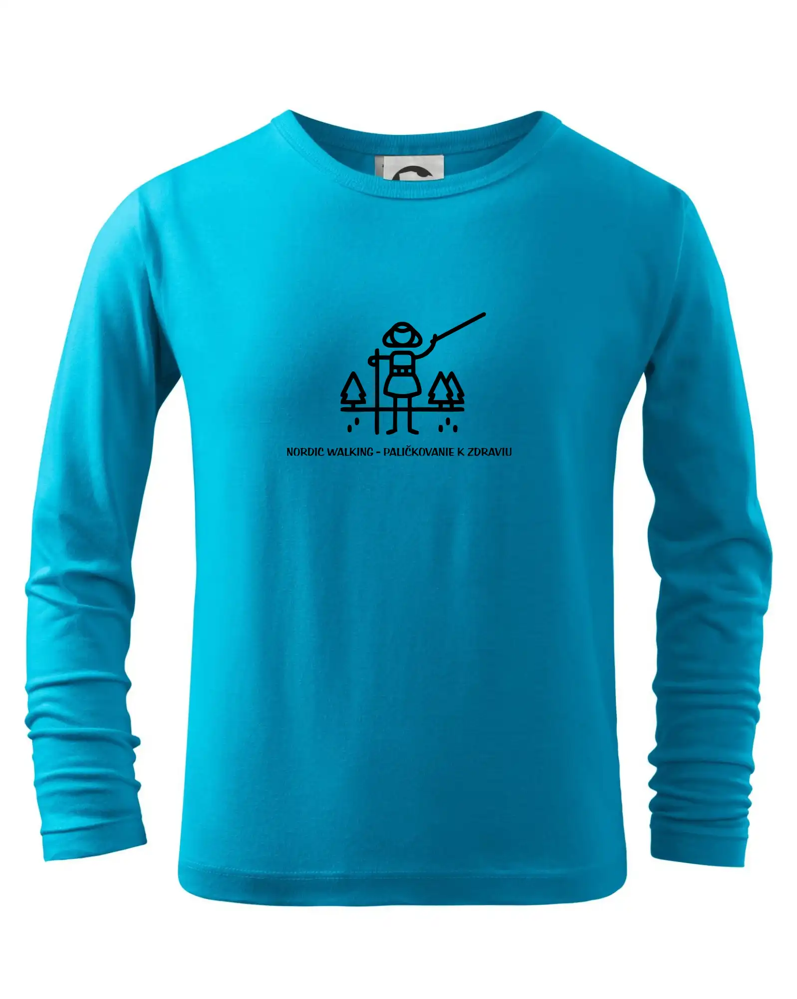 Ostatné športy - Paličkovaním k zdraviu - ikona - Tričko detské Long Sleeve