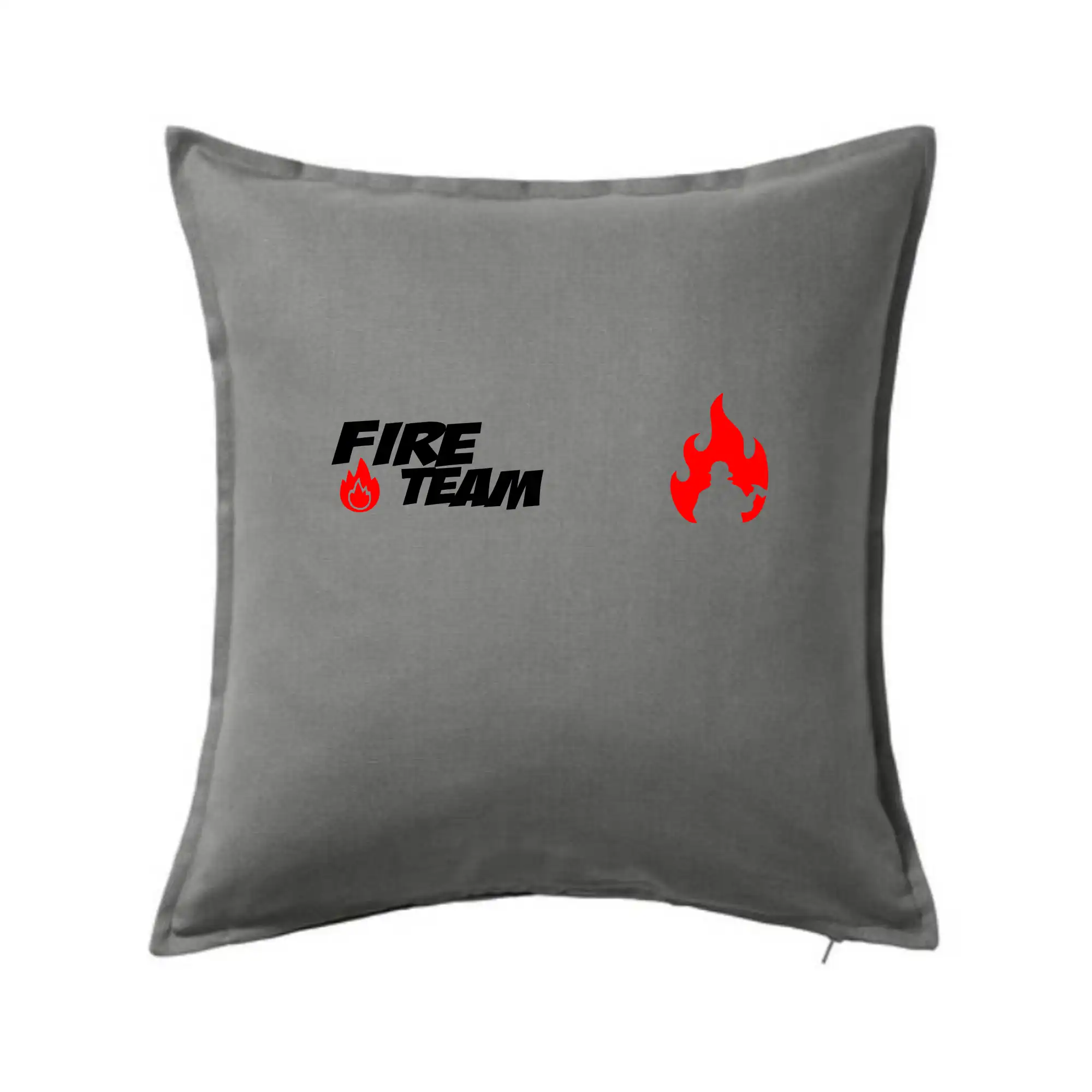 Originálne tričká pre hasičov - Fire Team plamen - Vankúš 50x50