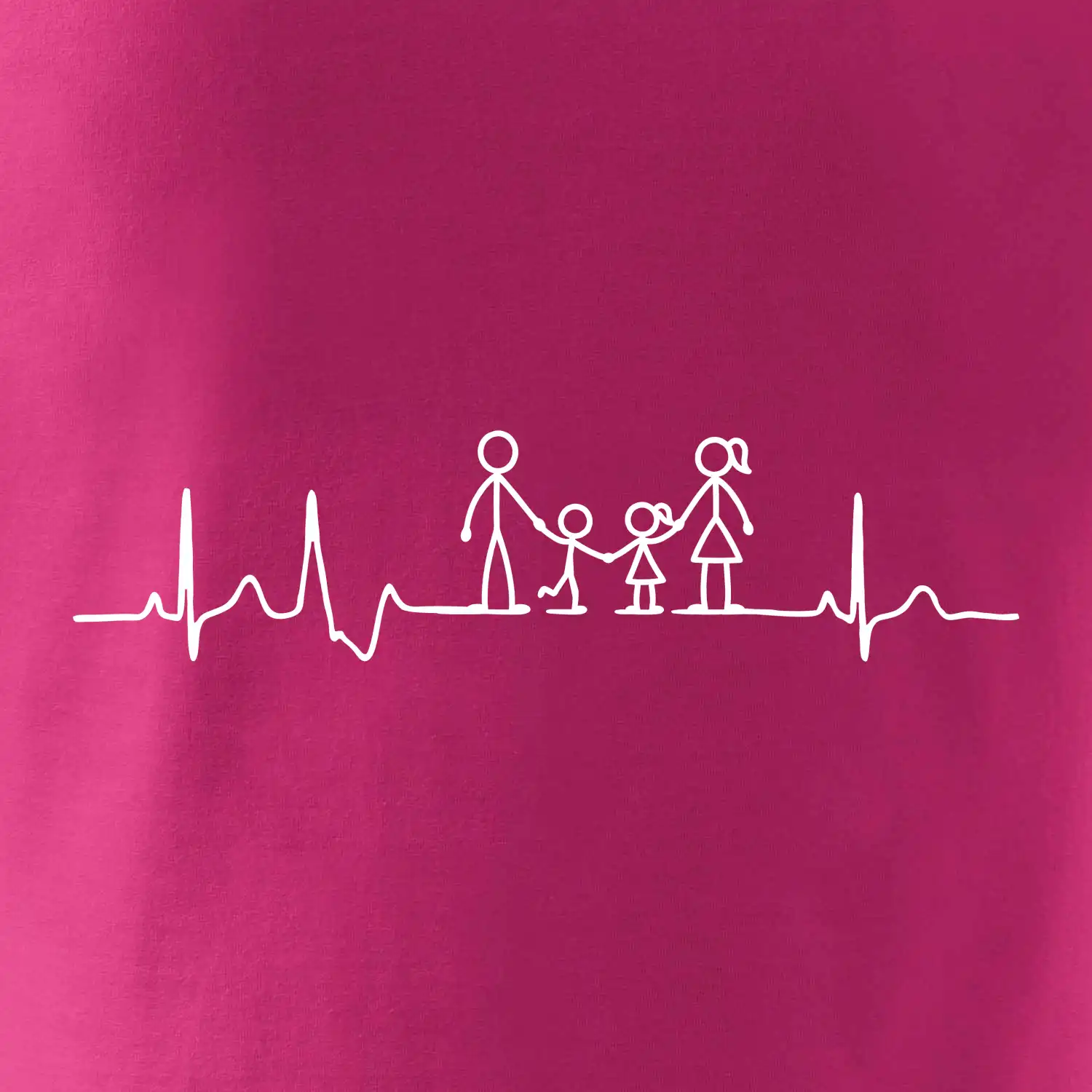 EKG rodina - kluk holka