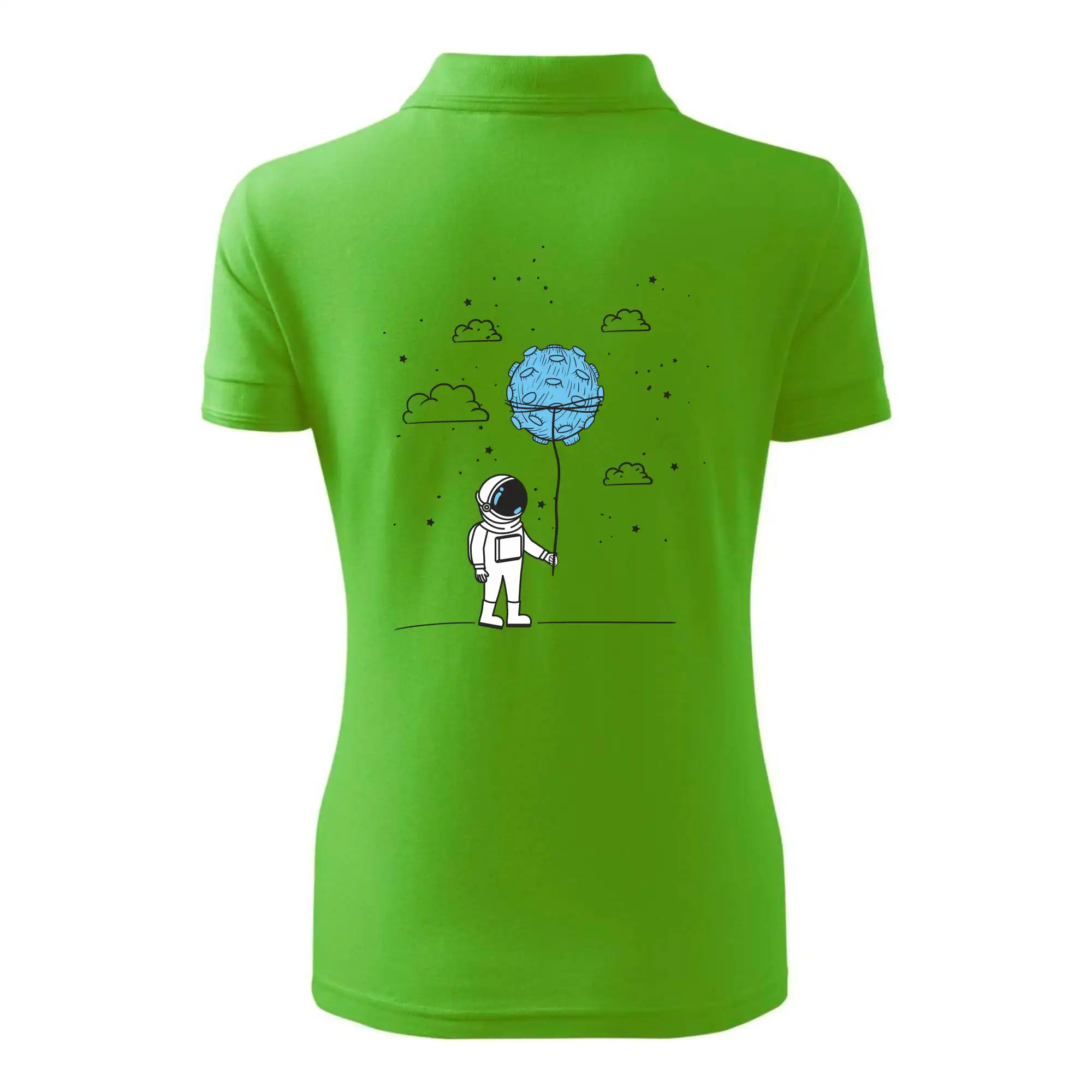 Astronaut s balónkem