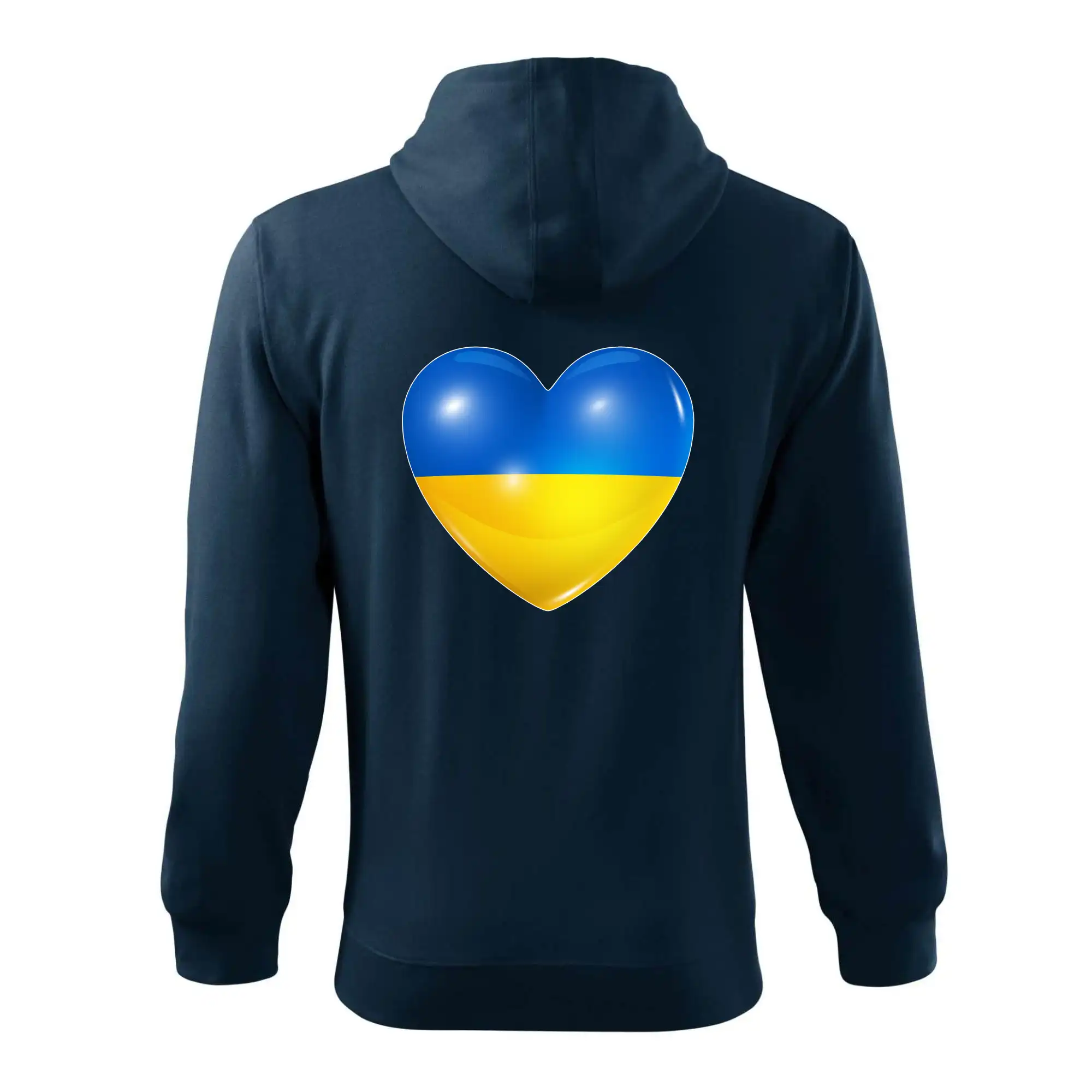 Ukrajina srdce vlajka