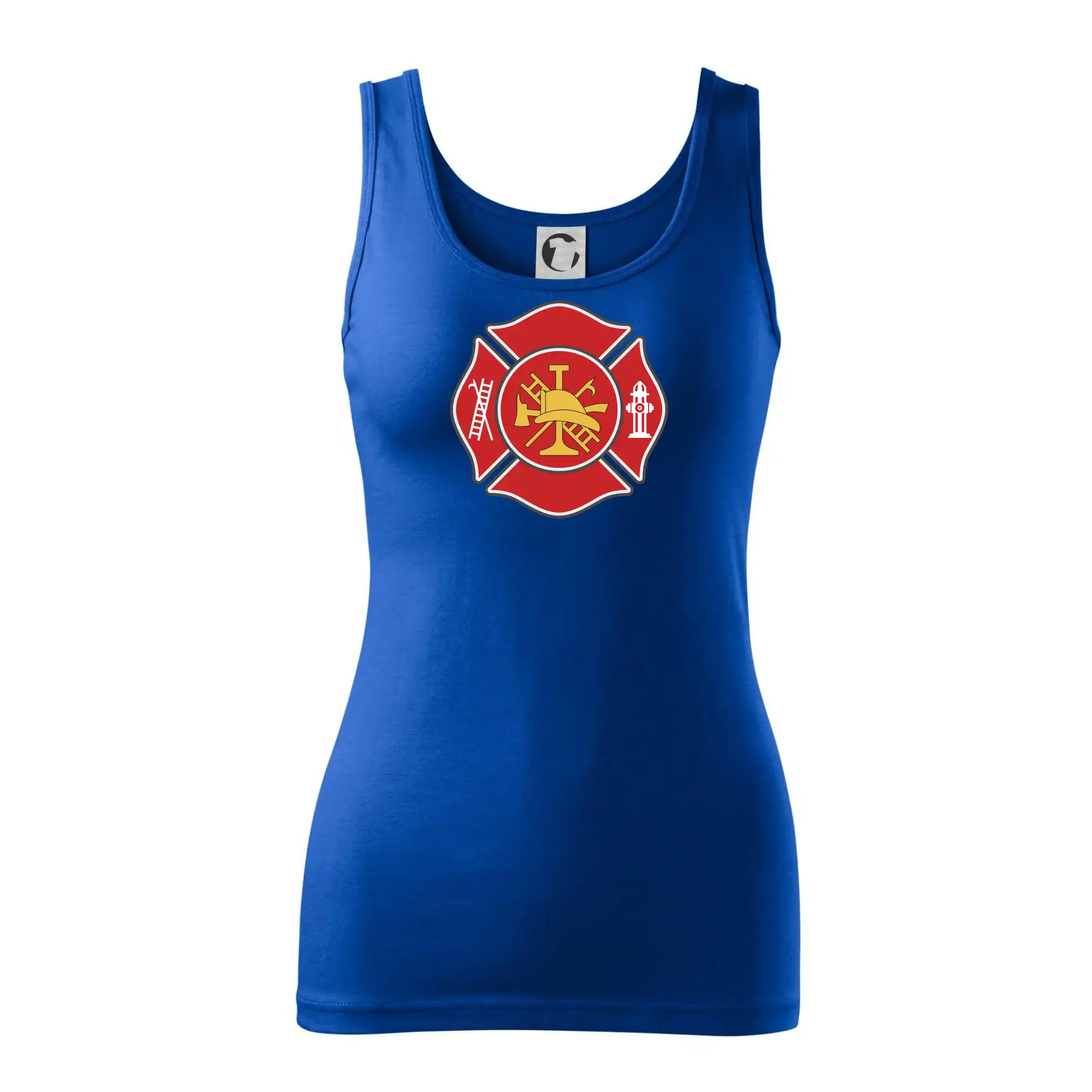 Fire department logo červené