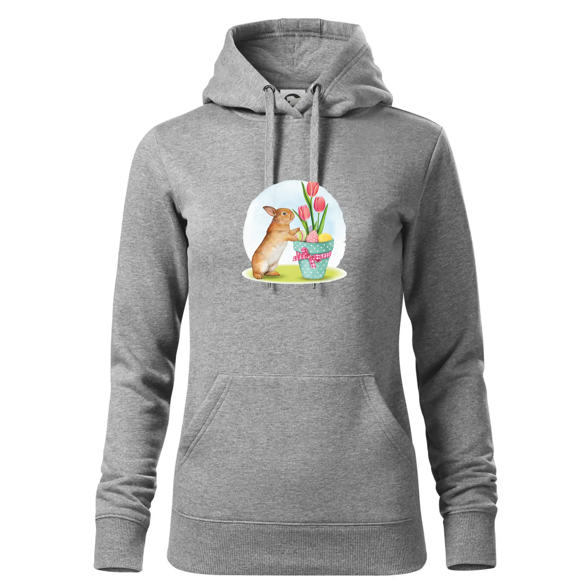 Velikonoční zajíček tulipány