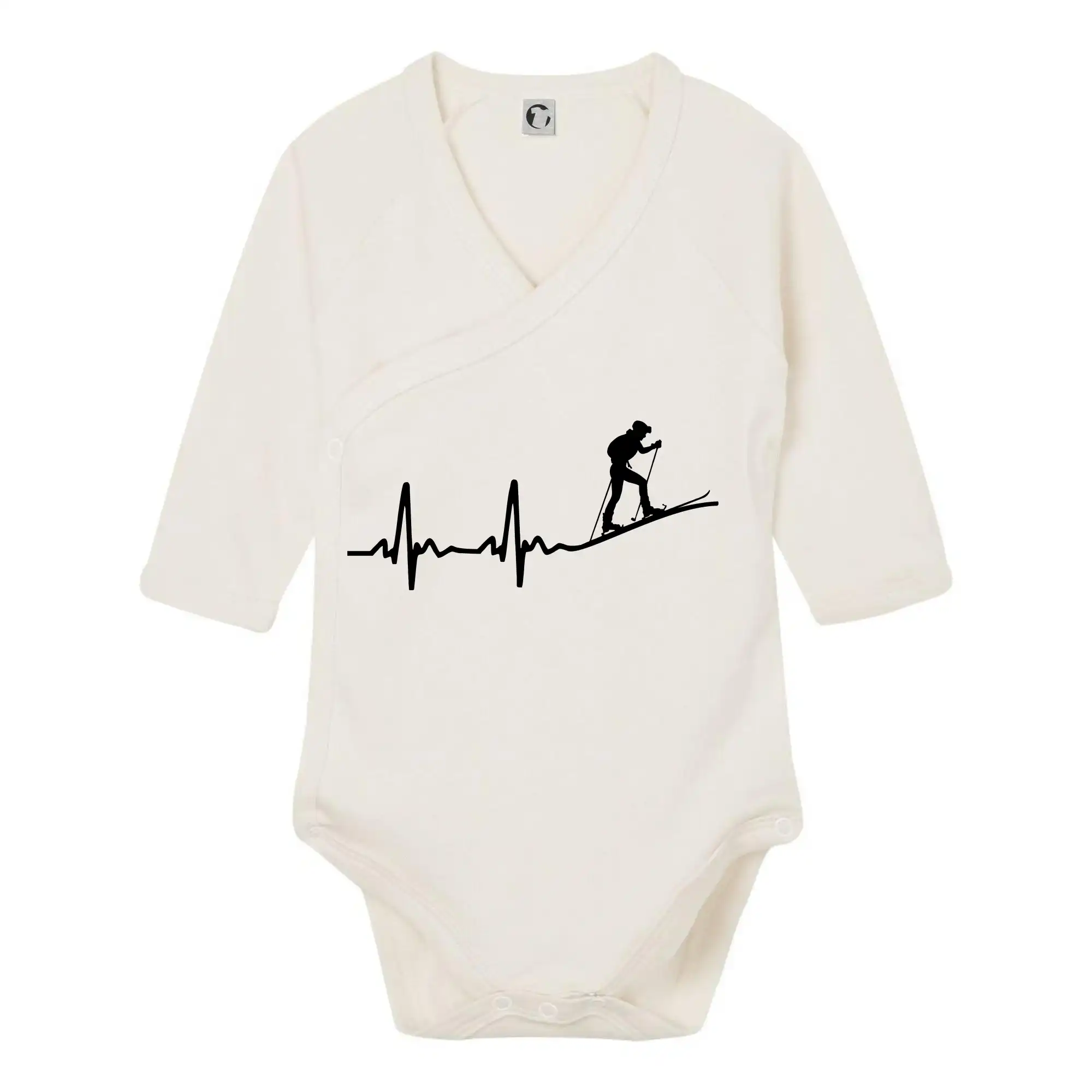 Lyže a Snowboard - EKG skialpinismus - Body zavinovacie s dlhým rukávom